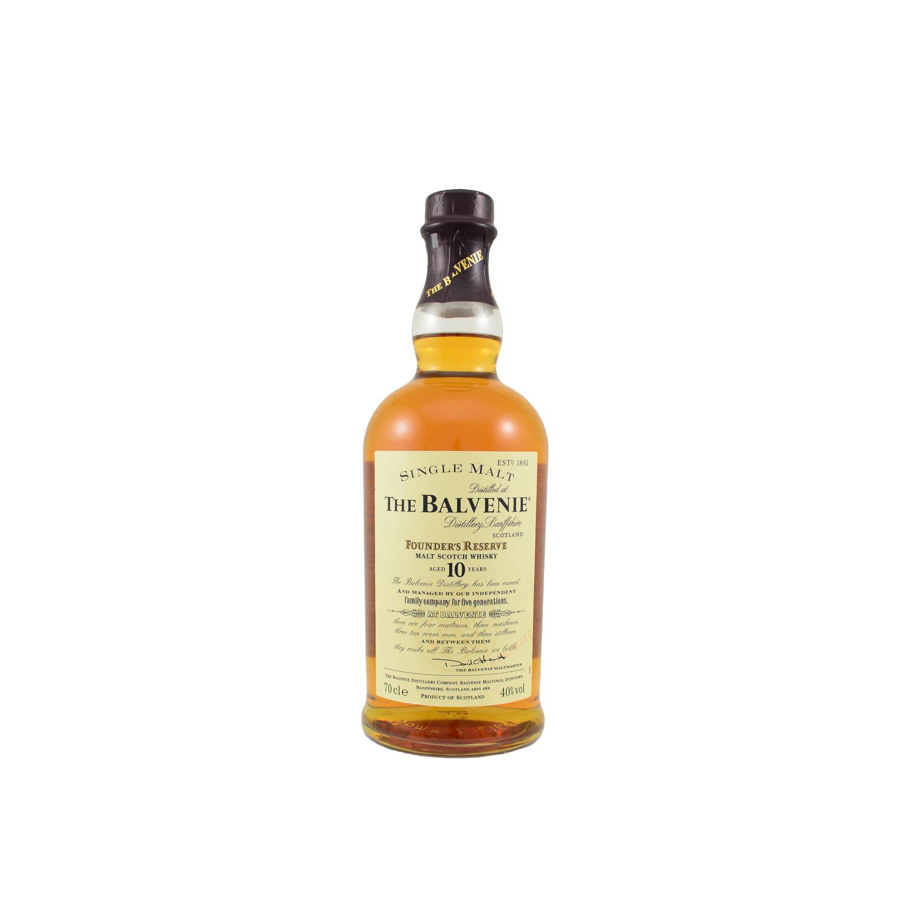 The Balvenie 10 Years Single Malt Whisky