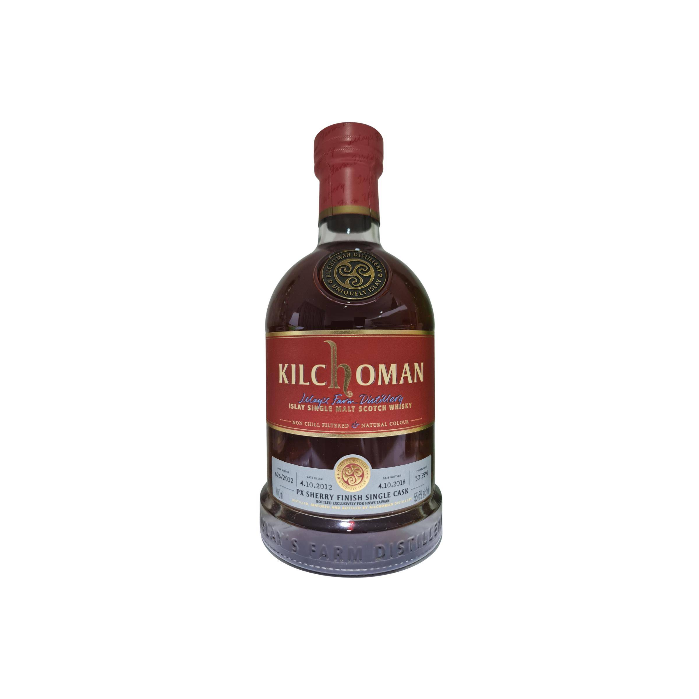 Kilchoman Single Cask 2012 6 Years Single Malt Whisky