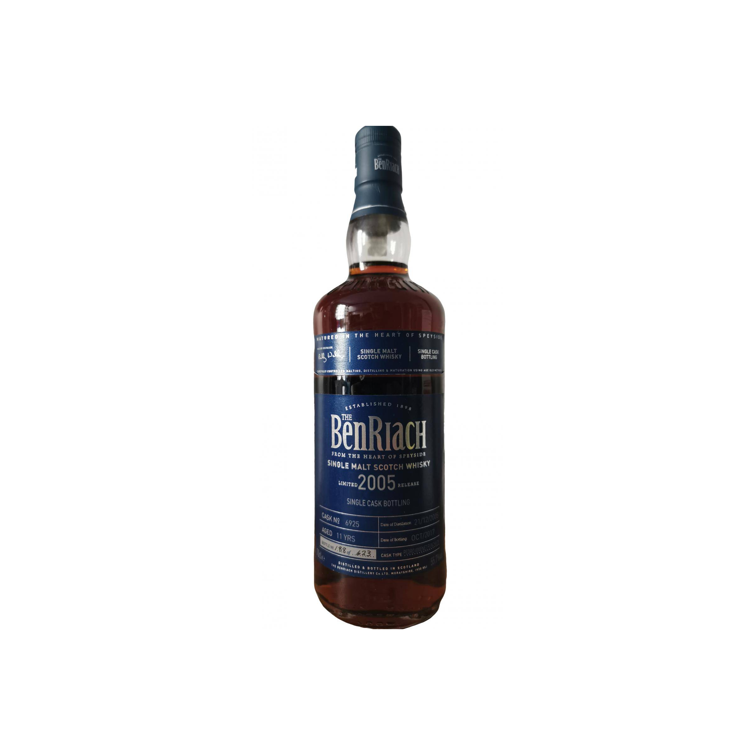BenRiach Individual Cask Bottling 2005 11 Years Single Malt Whisky