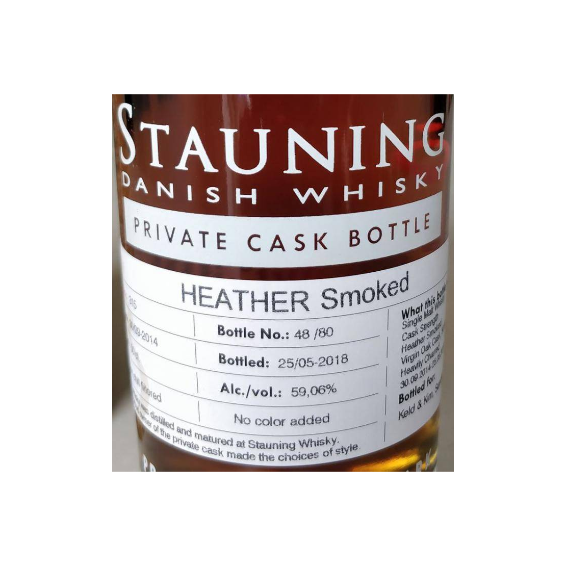 Stauning 2014 3 Years Single Malt Whisky