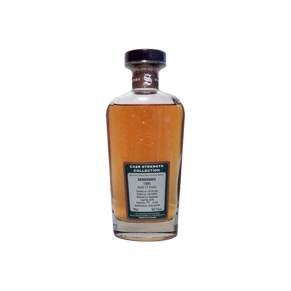 Benrinnes Cask Strength Collection 1990 17 Years Single Malt Whisky