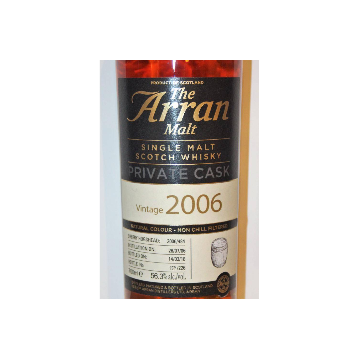 Arran Private Cask 2006 11 Years Single Malt Whisky 2