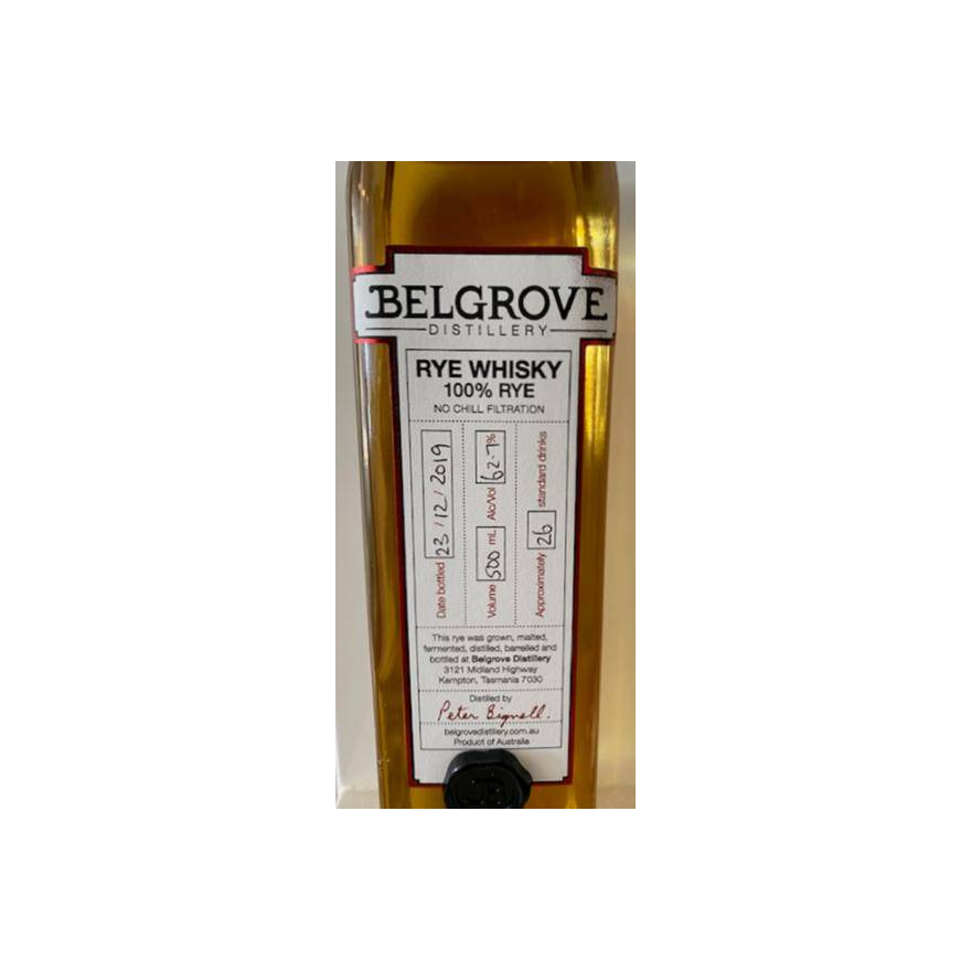 Belgrove Rye Whisky 2