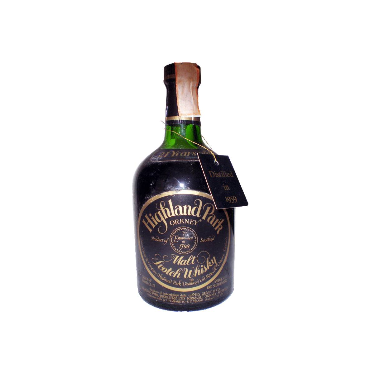 Highland Park 1959 21 Years Single Malt Whisky