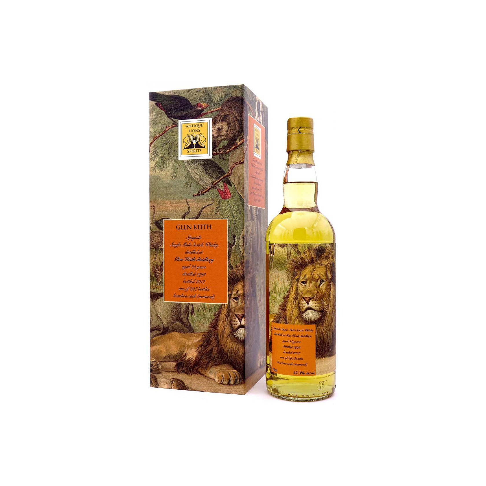 Glen Keith 1993 24 Years Single Malt Whisky 2