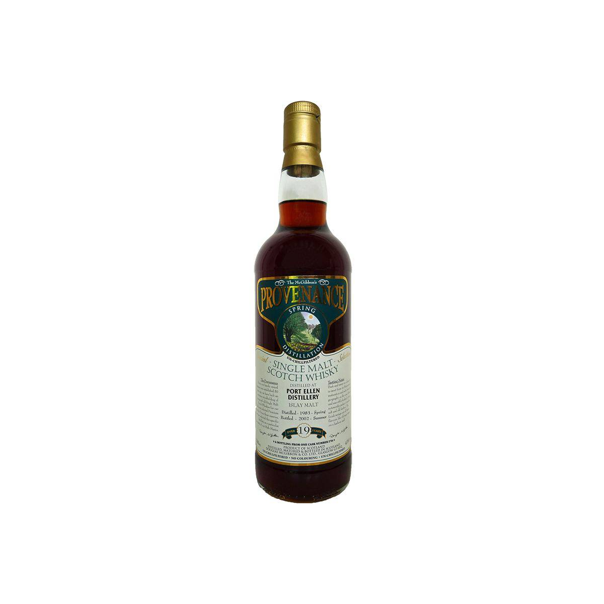 Port Ellen McGibbon's Provenance 1983 19 Years Single Malt Whisky