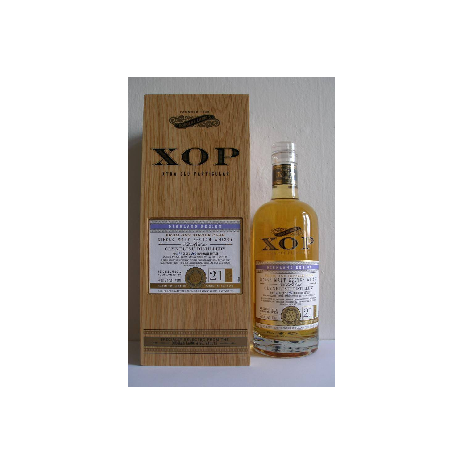 Clynelish 1995 21 Years Single Malt Whisky 3