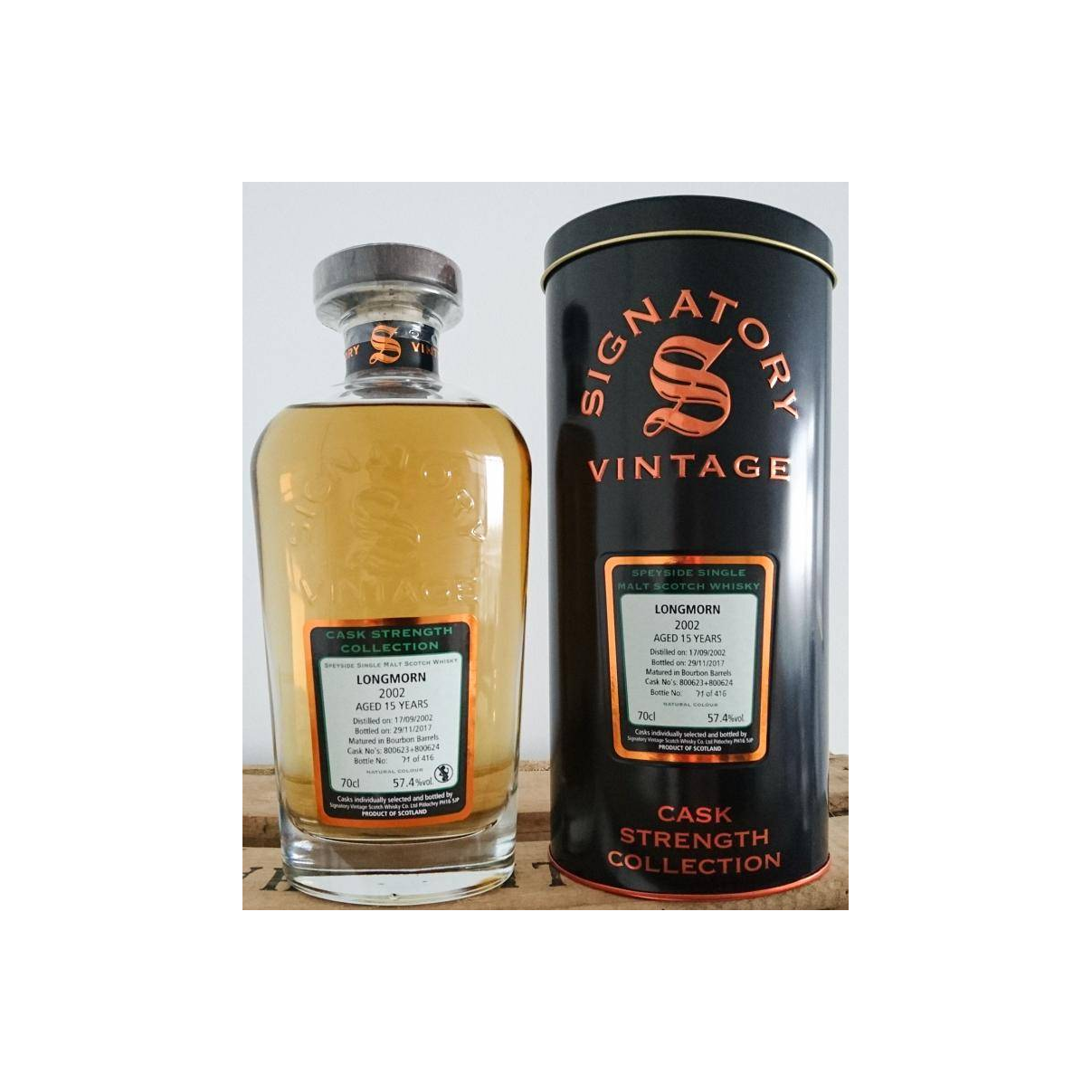 Longmorn Cask Strength Collection 2002 15 Years Single Malt Whisky 3