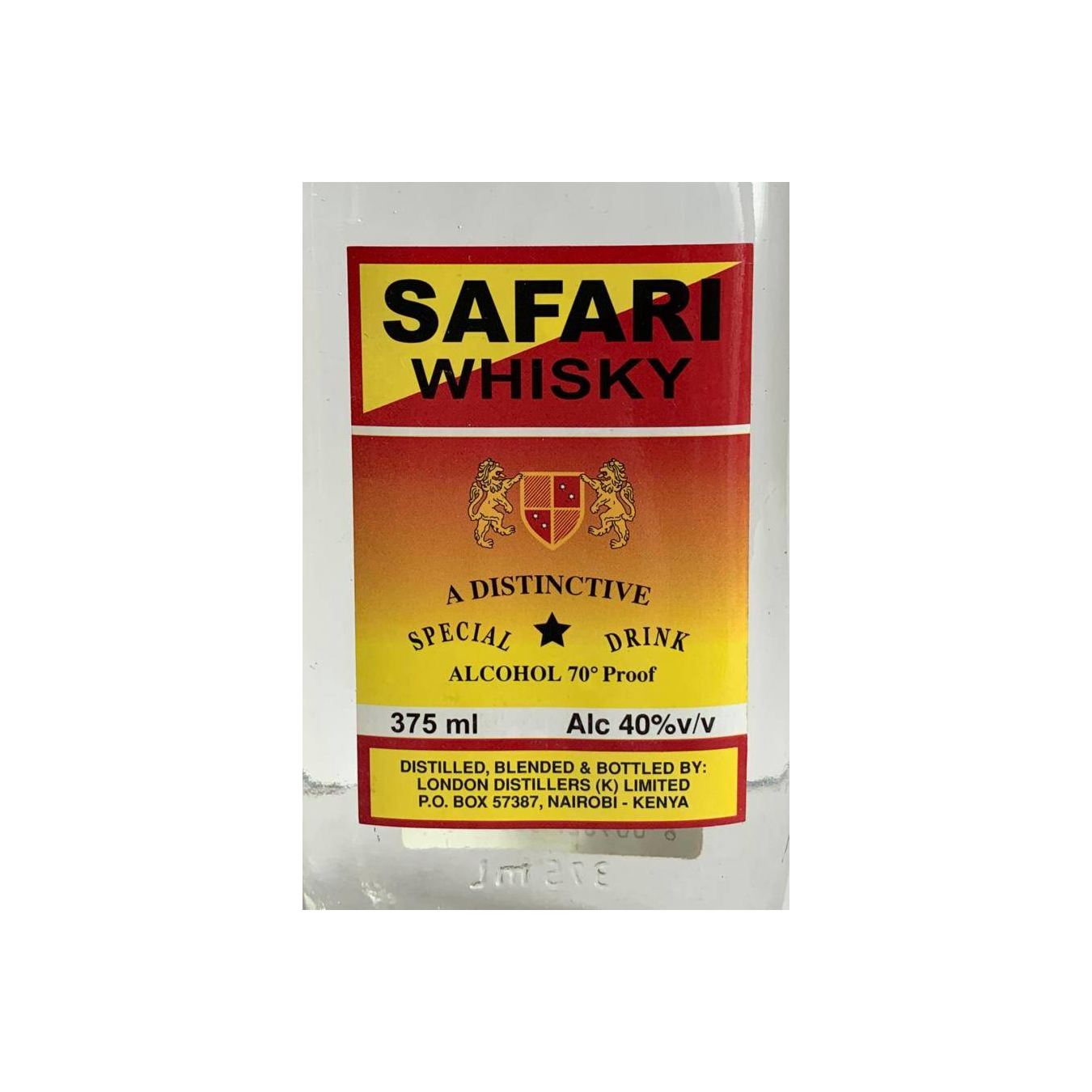 Safari Whisky A Distinctive Special Drink