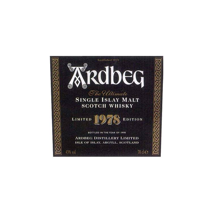 Ardbeg 1978 20 Years Single Malt Whisky 2