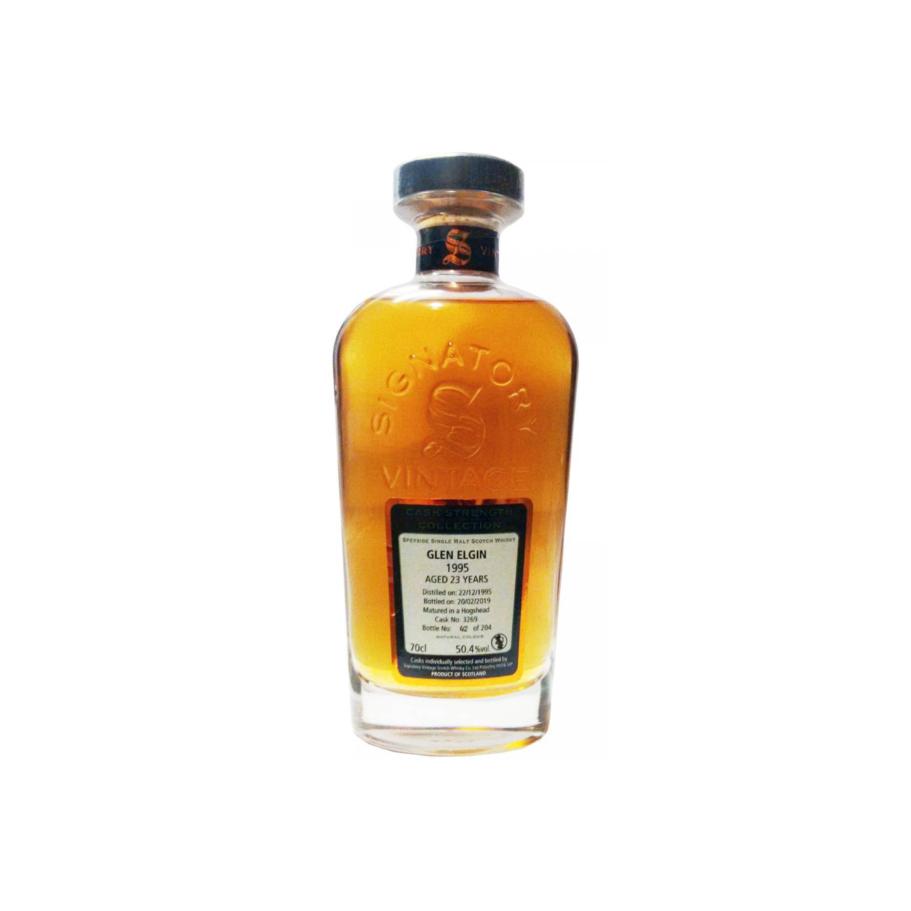 Glen Elgin Cask Strength Collection 1995 23 Years Single Malt Whisky