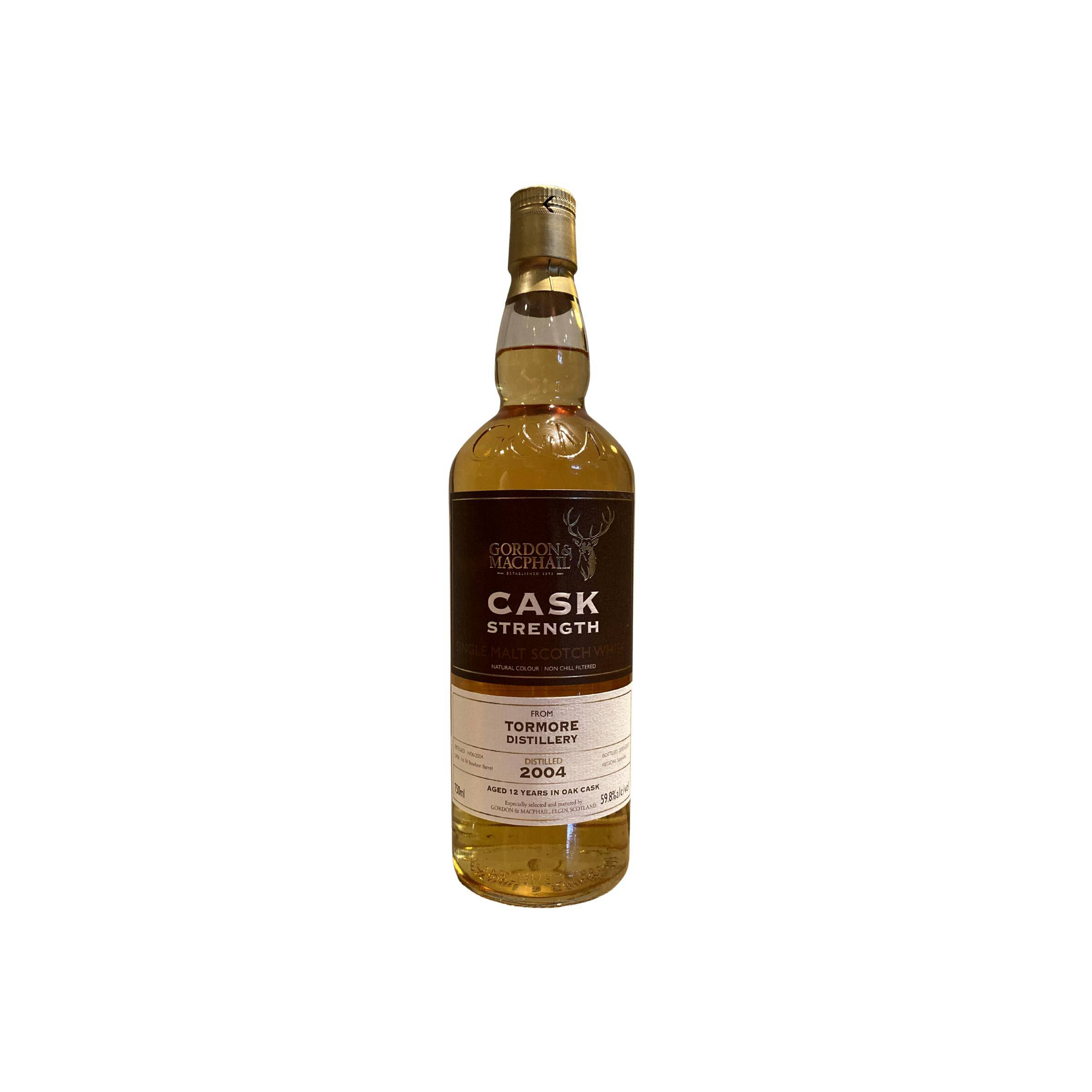 Tormore Cask Strength Collection 2004 12 Years Single Malt Whisky