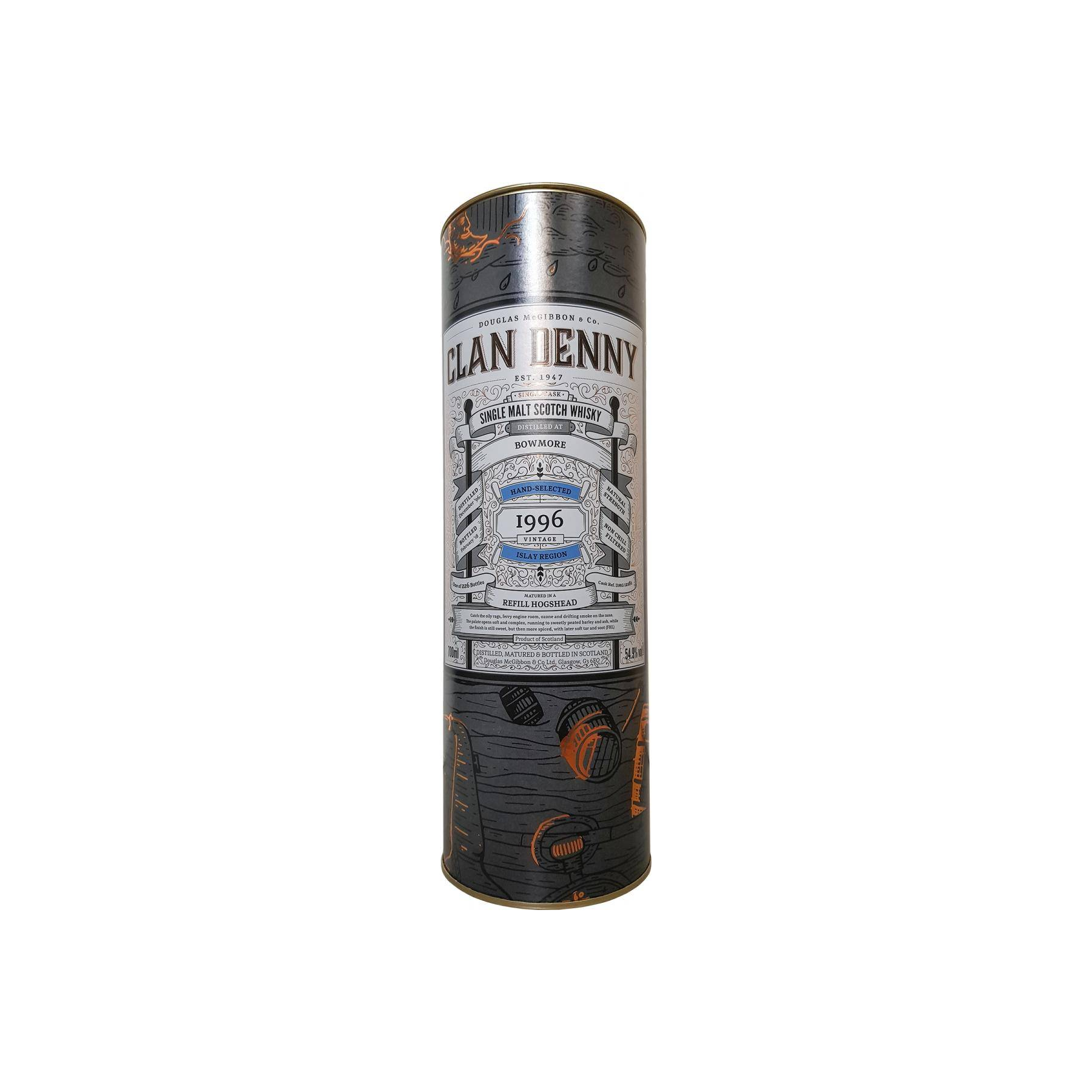 Bowmore 1996 21 Years Single Malt Whisky 3