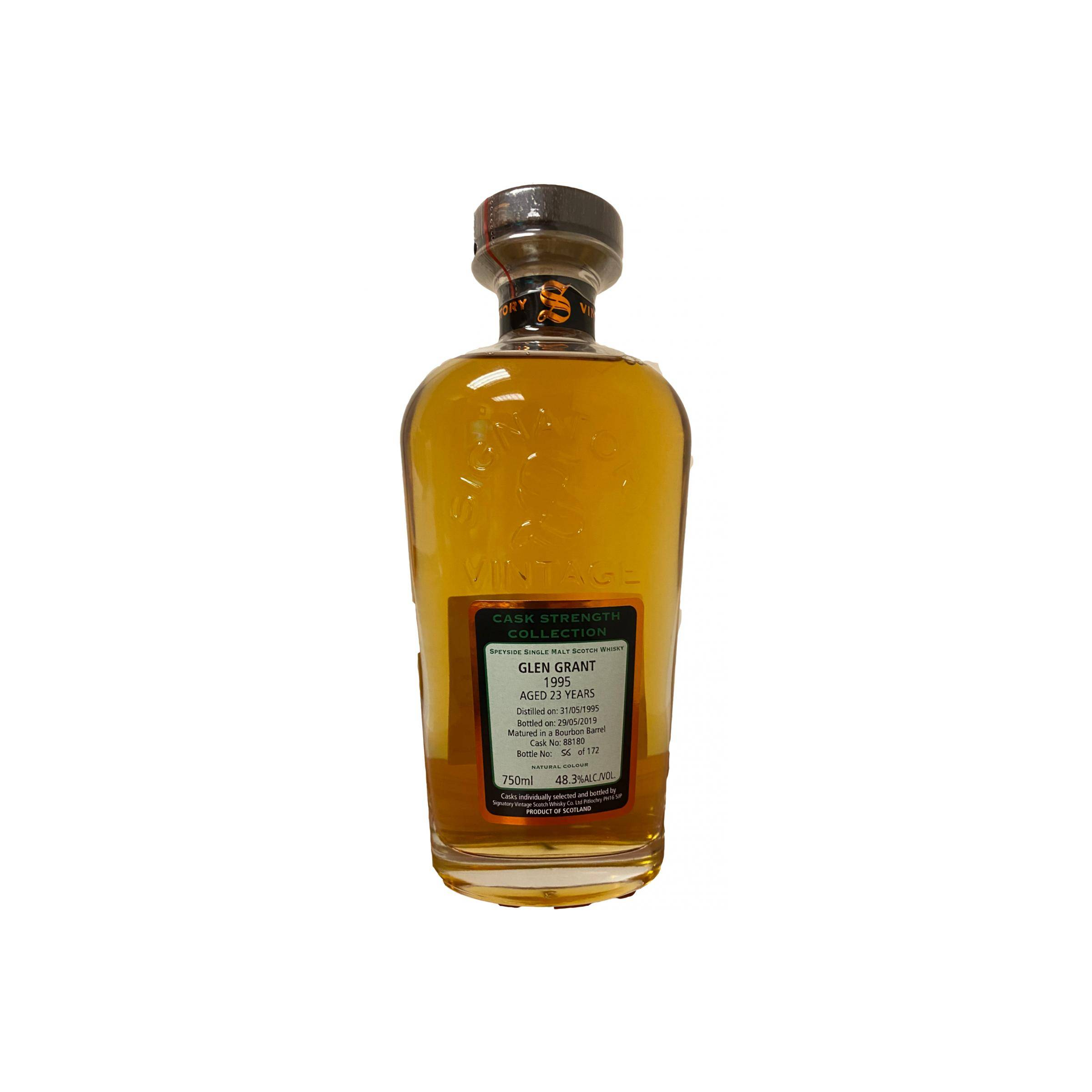Glen Grant Cask Strength Collection 1995 23 Years Single Malt Whisky