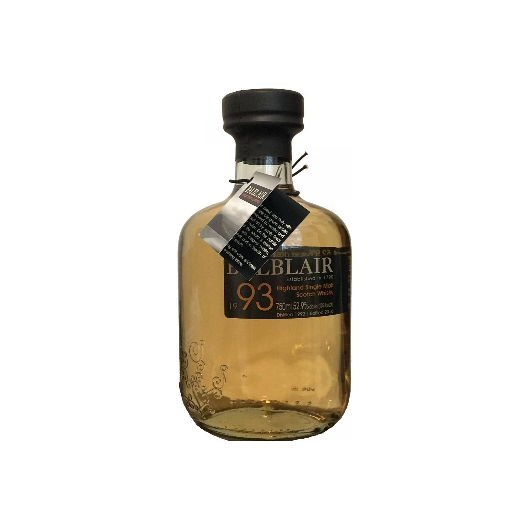Balblair Single Cask 1993 23 Years Single Malt Whisky