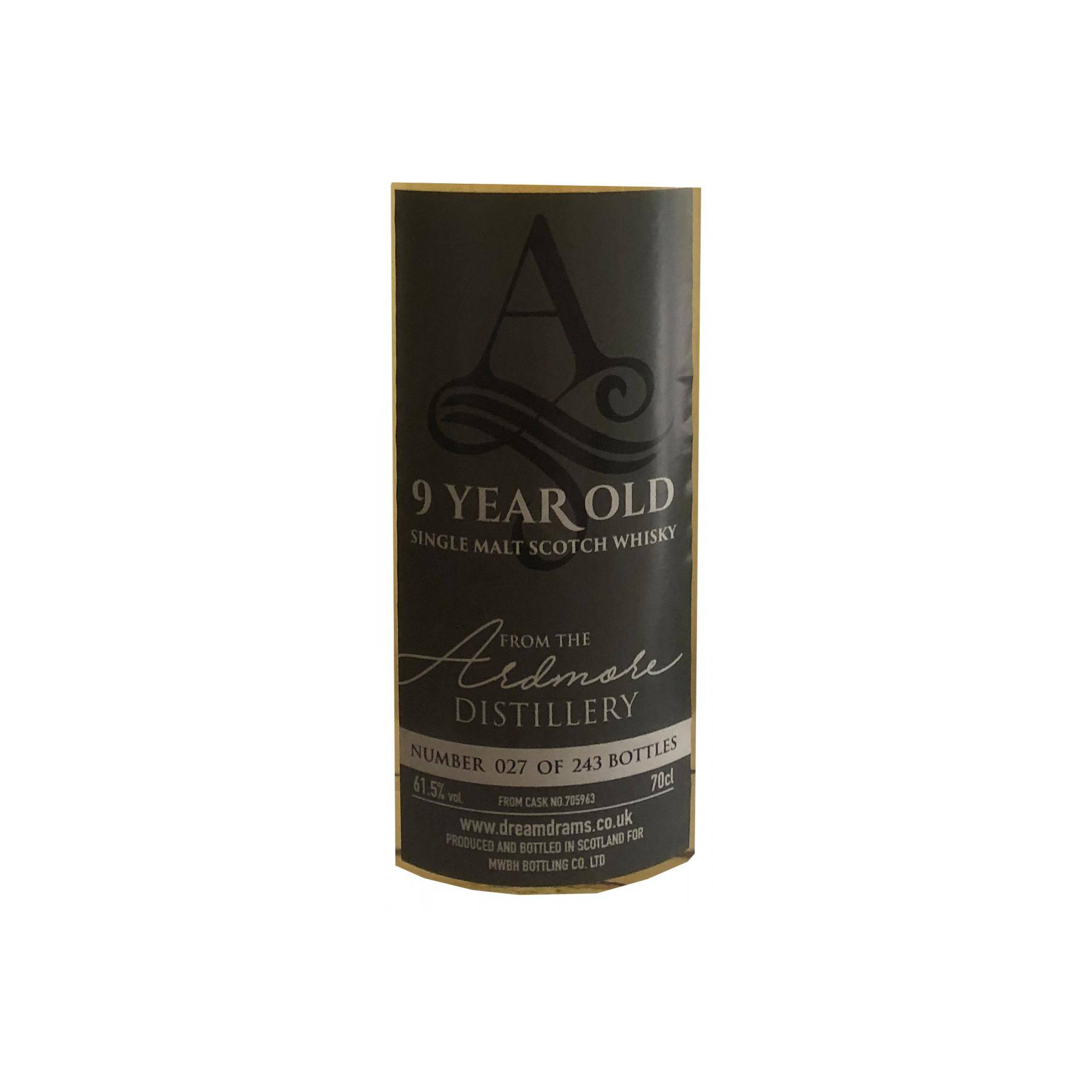 Ardmore 9 Years Single Malt Whisky 2