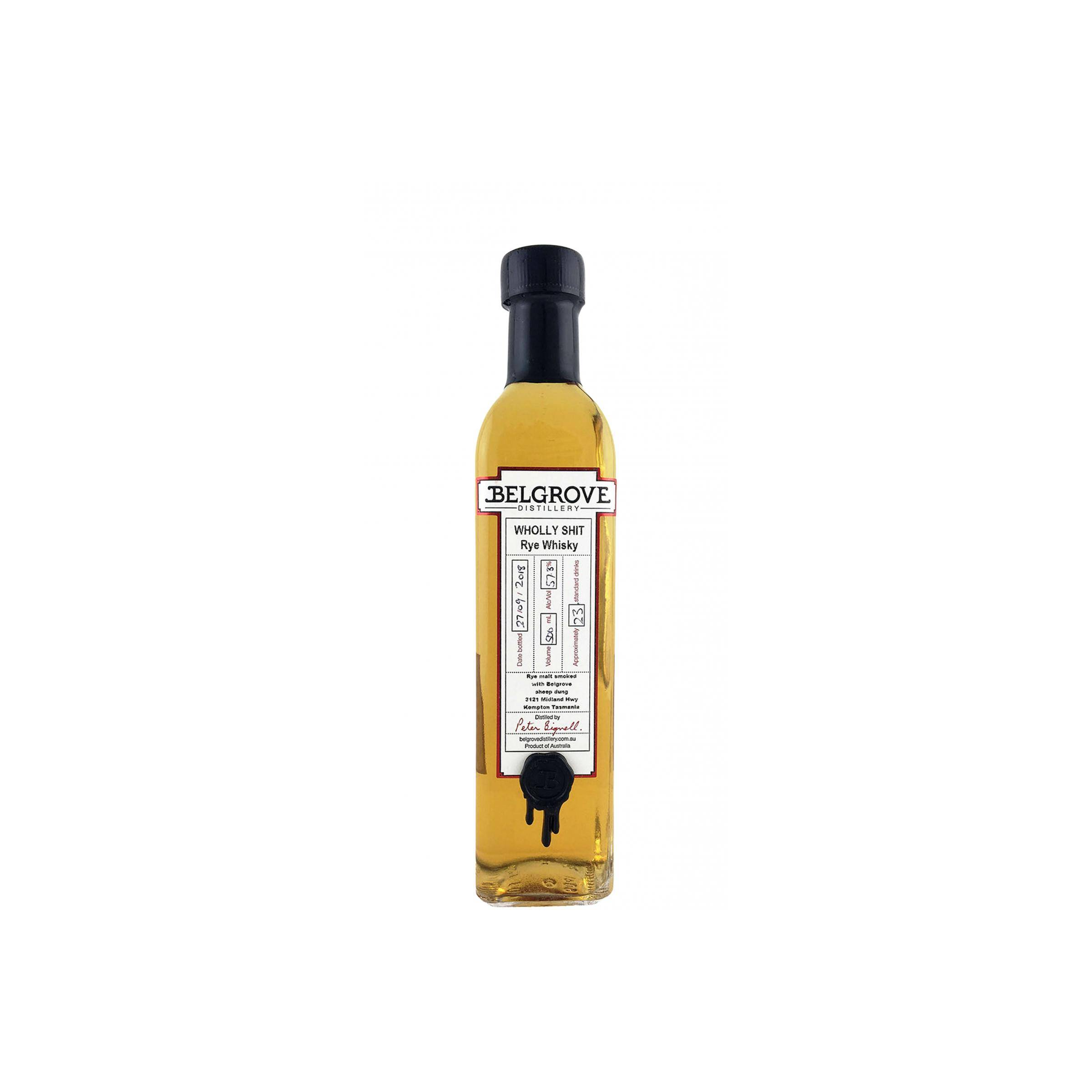 Belgrove Wholly Shit Rye Whisky