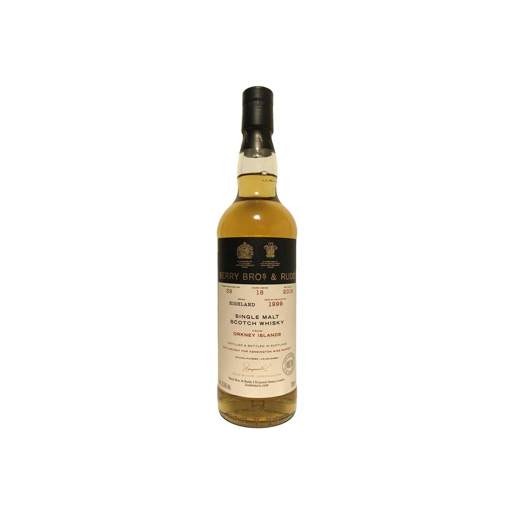 Berry Bros. & Rudd 1999 18 Years Single Malt Whisky