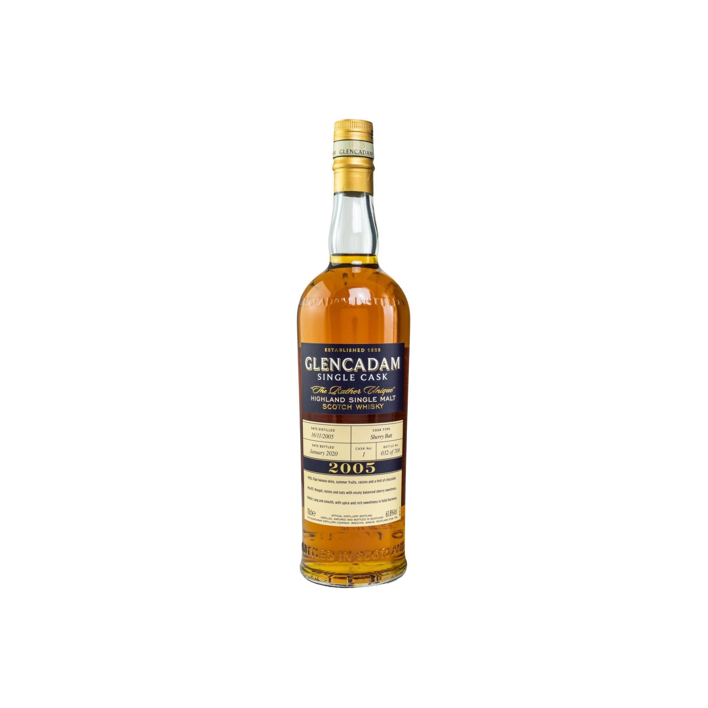 Glencadam Single Cask 2005 14 Years Single Malt Whisky