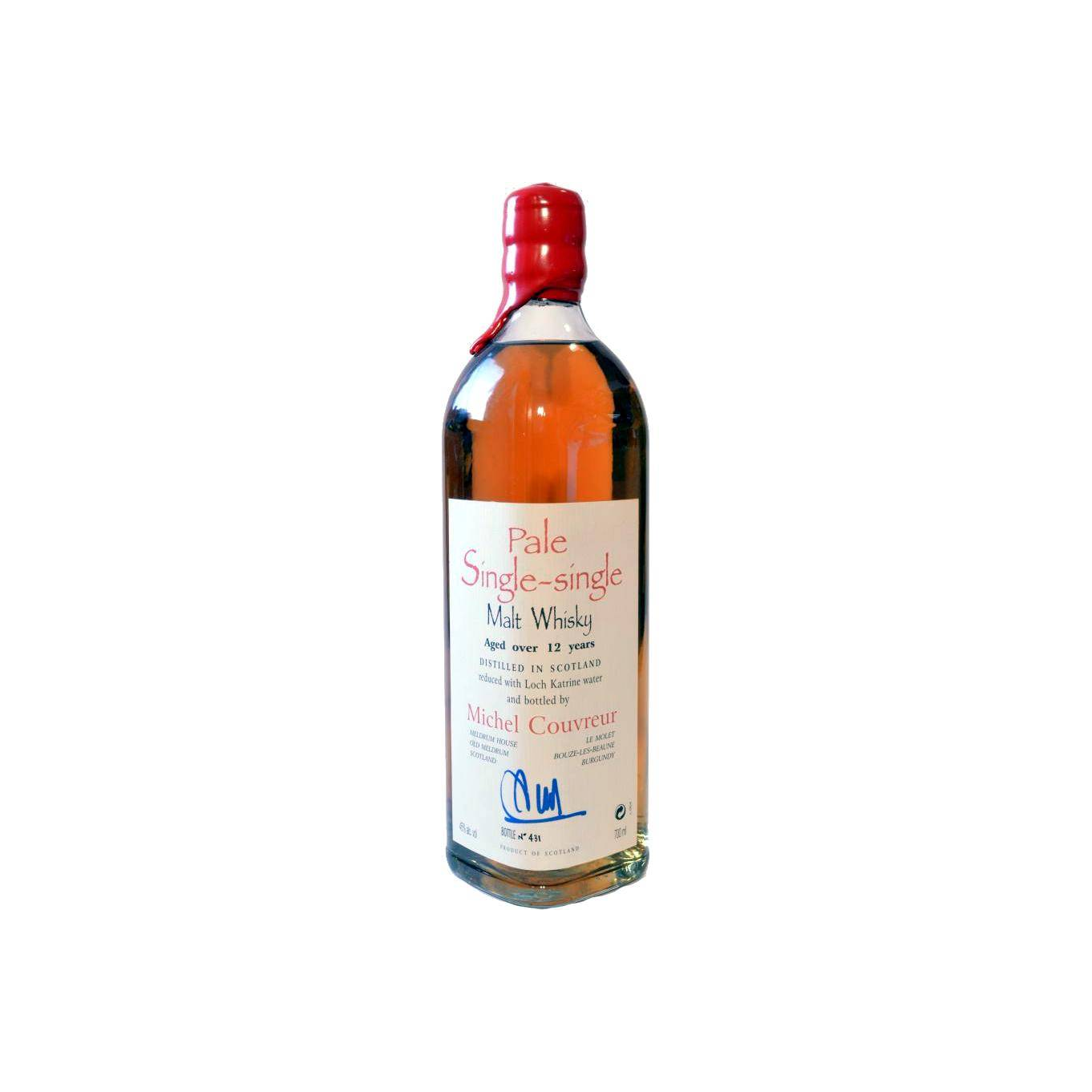 Michel Couvreur 12 Years Single Malt Whisky
