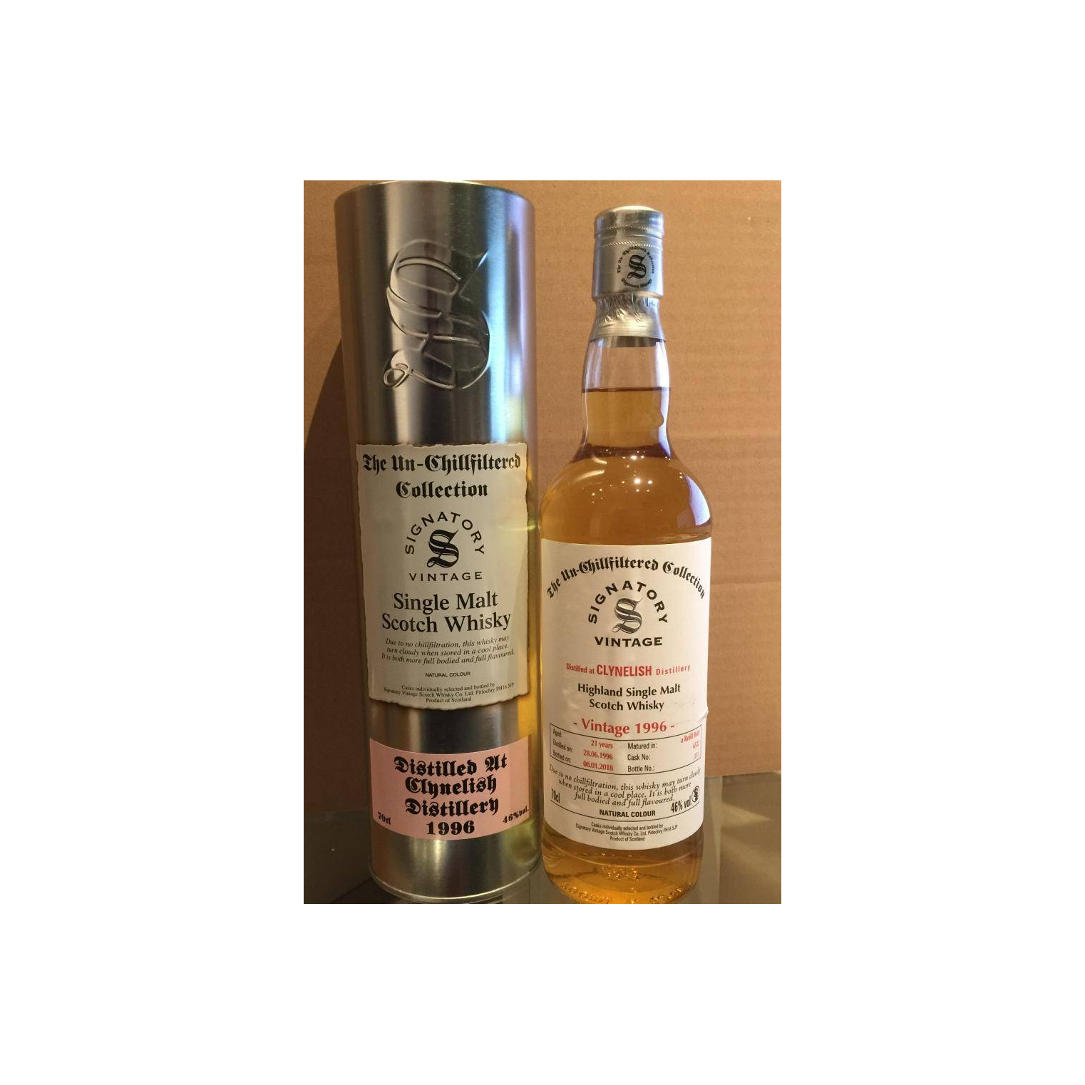 Clynelish The Un-Chillfiltered Collection 1996 21 Years Single Malt Whisky 2