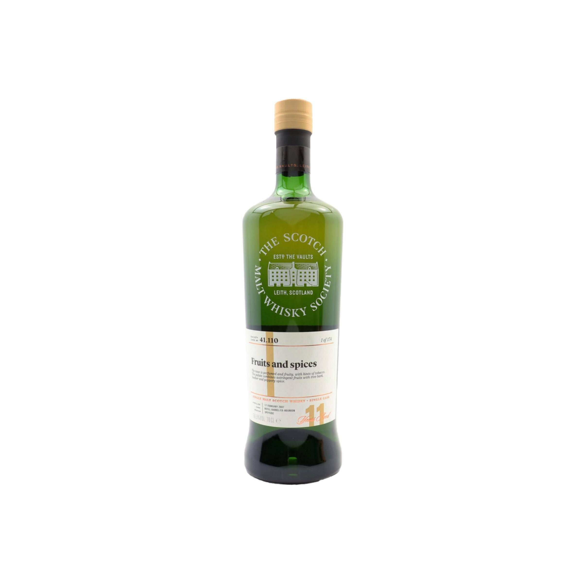 The Scotch Malt Whisky Society 2007 11 Years Single Malt Whisky