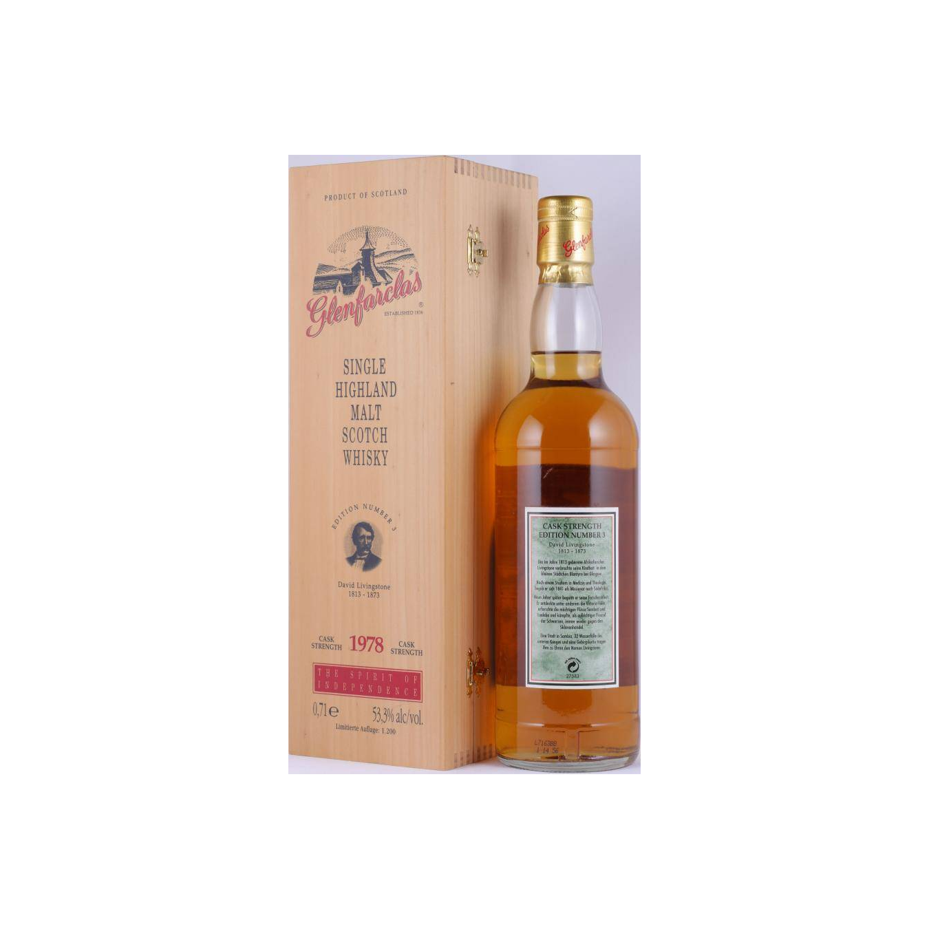 Glenfarclas 1978 19 Years Single Malt Whisky 3