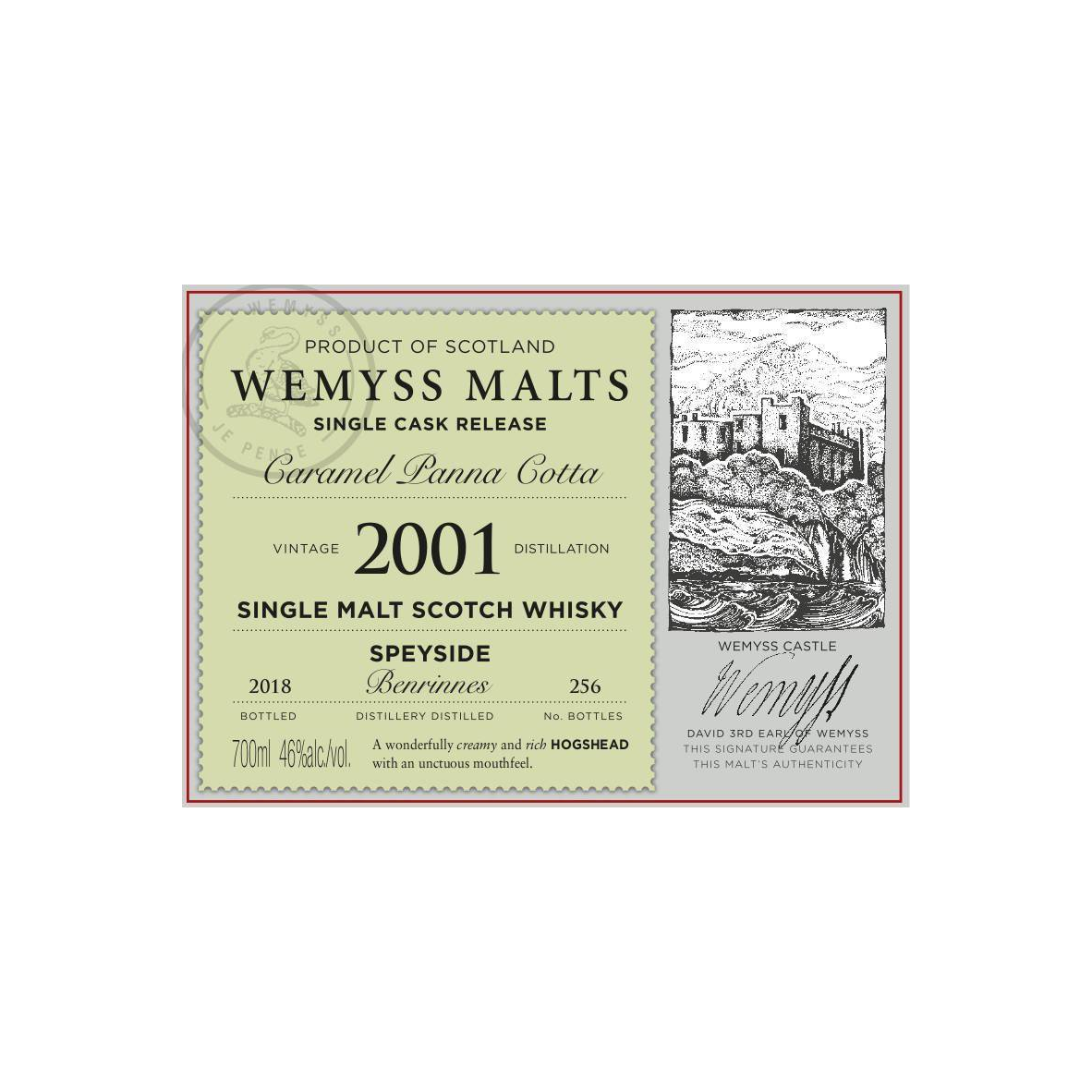 Benrinnes 2001 17 Years Single Malt Whisky 3