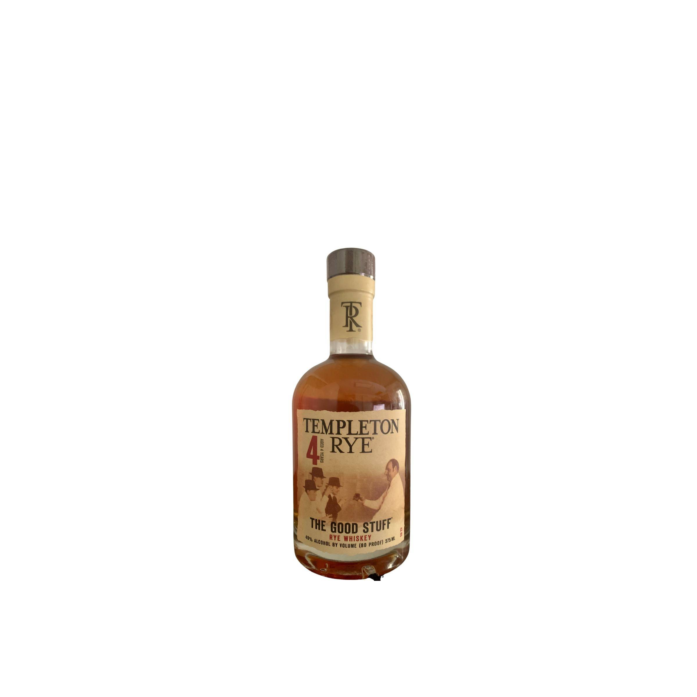 Templeton 4 Years Rye Whisky