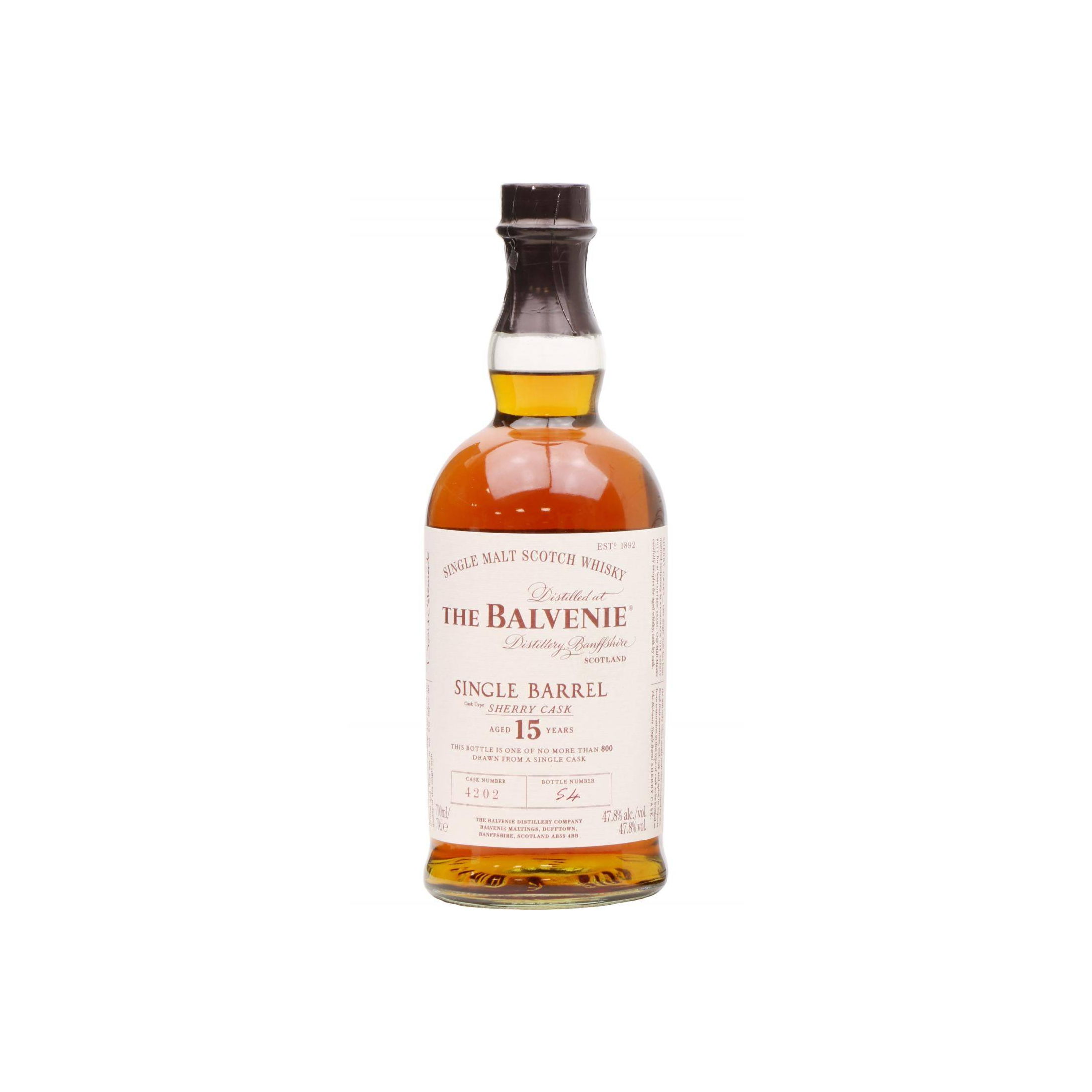 The Balvenie 15 Years Single Malt Whisky
