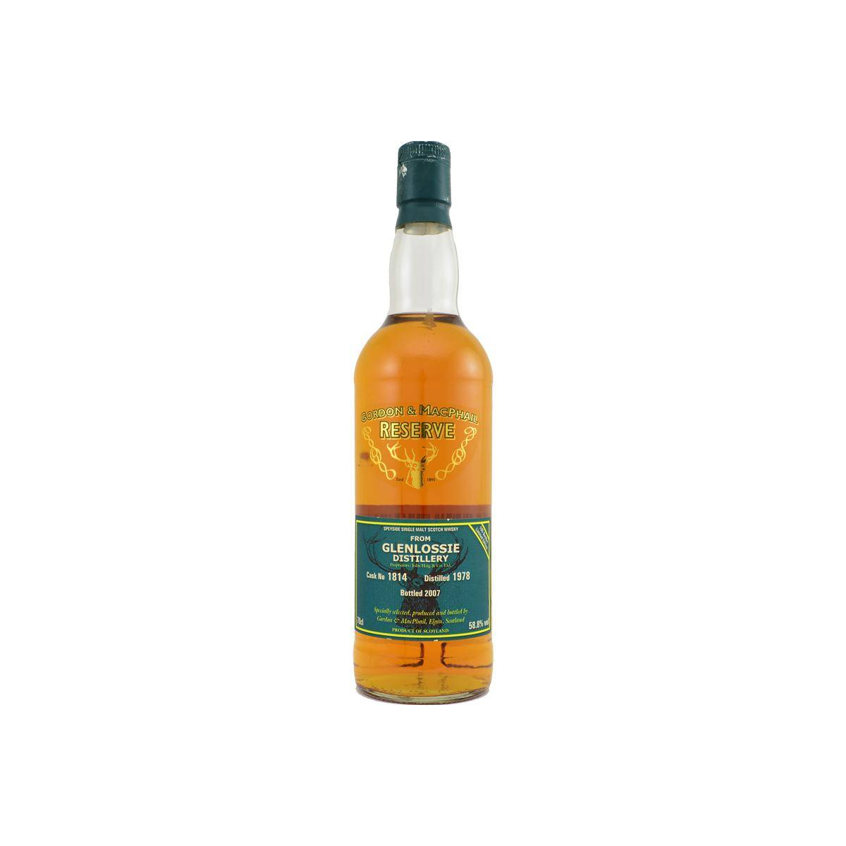Glenlossie Reserve 1978 29 Years Single Malt Whisky