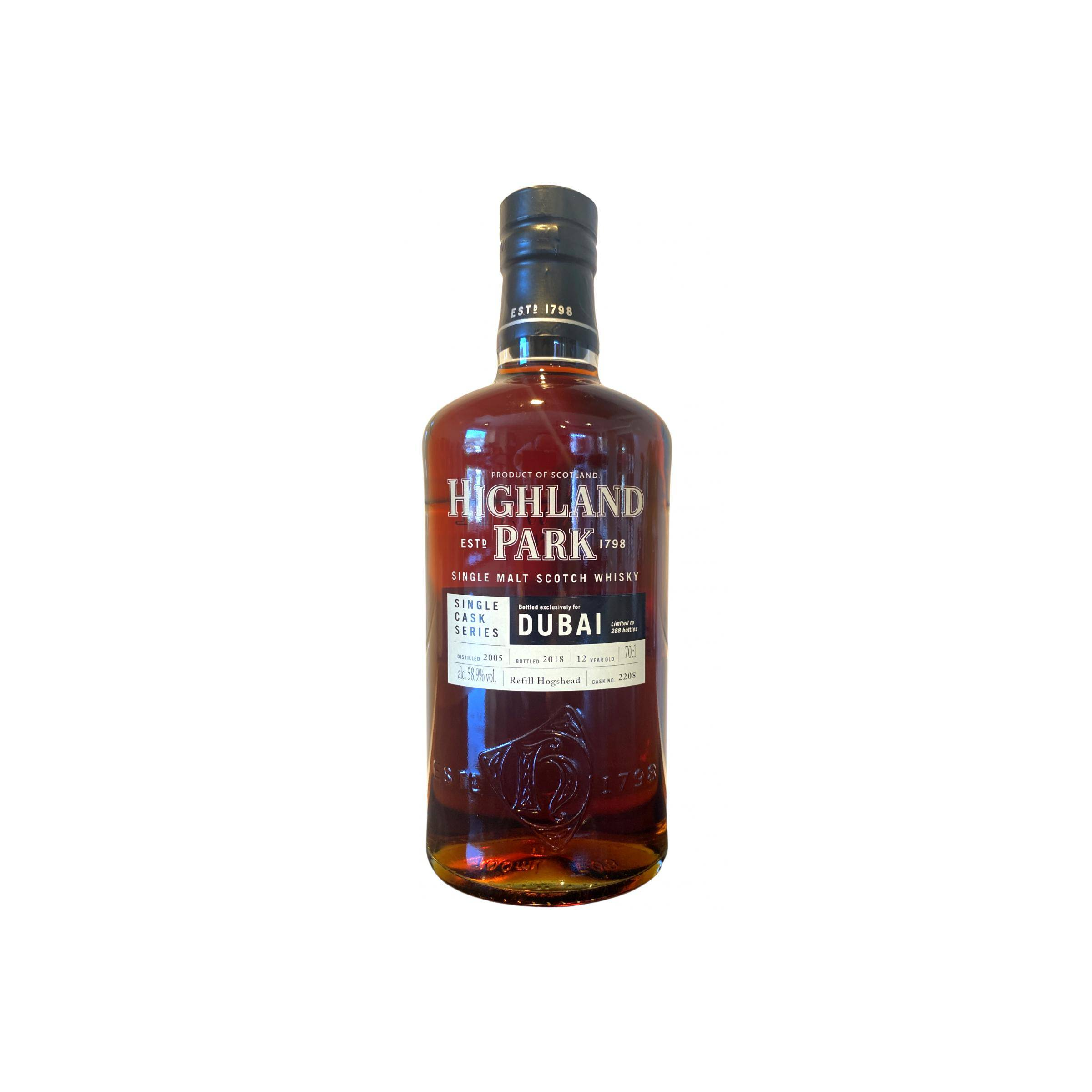Highland Park Single Cask 2005 12 Years Single Malt Whisky