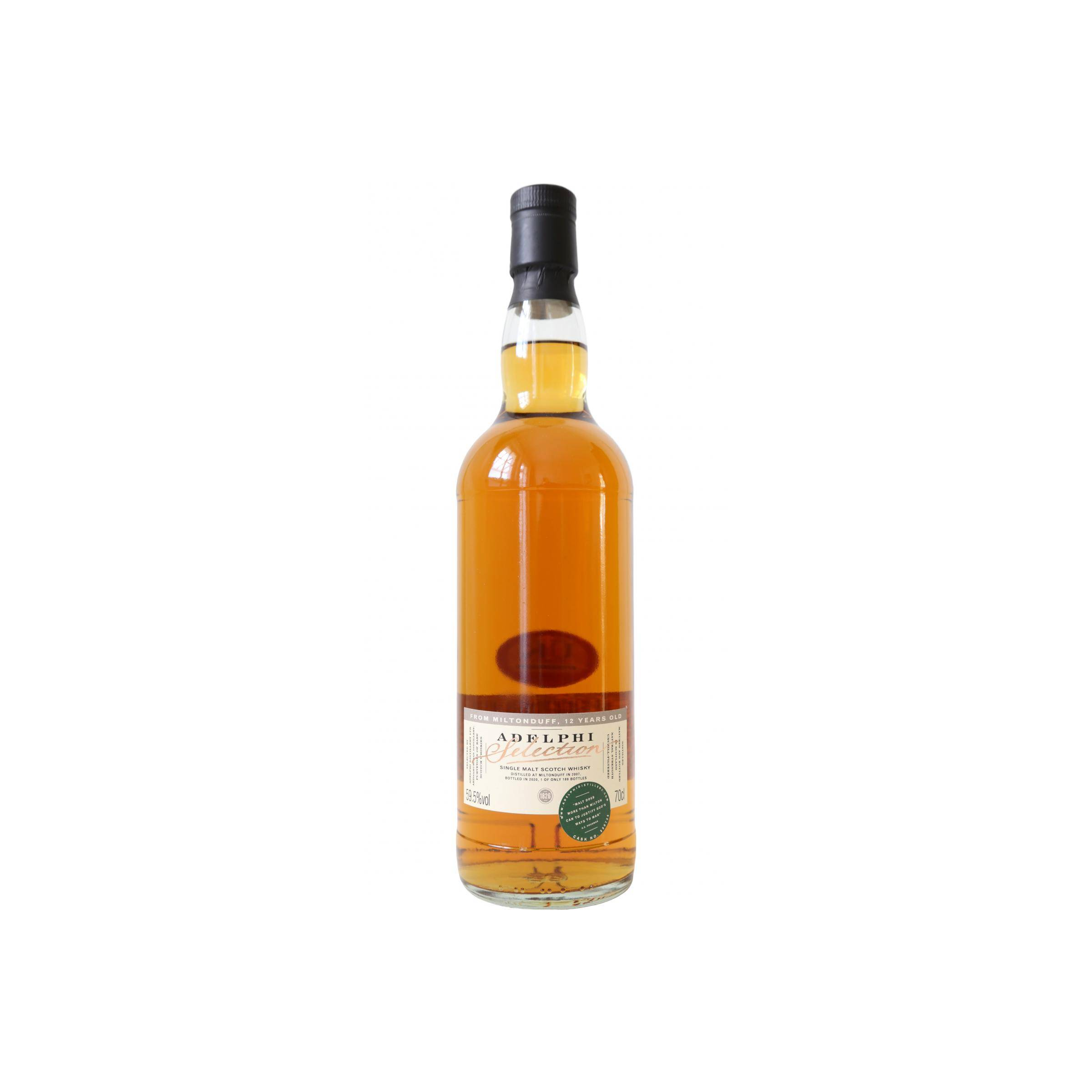 Miltonduff Limited Edition 2007 12 Years Single Malt Whisky