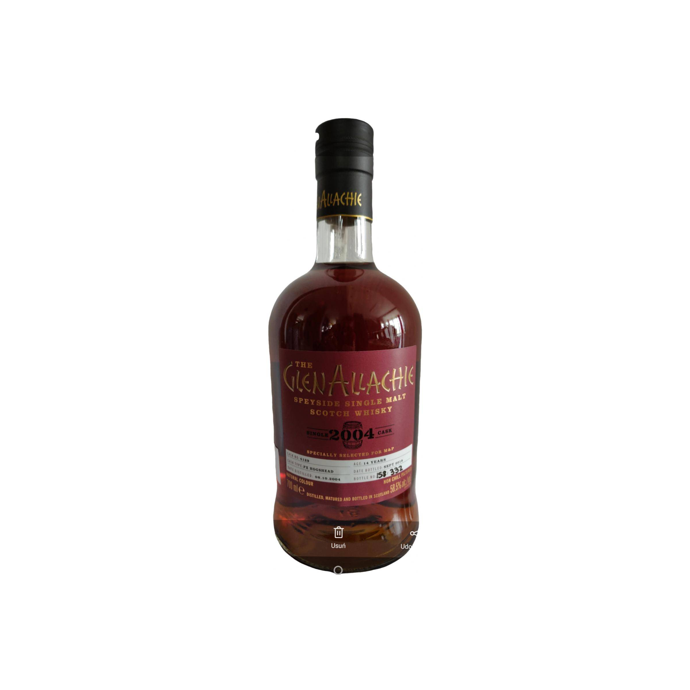 The GlenAllachie 2004 15 Years Single Malt Whisky