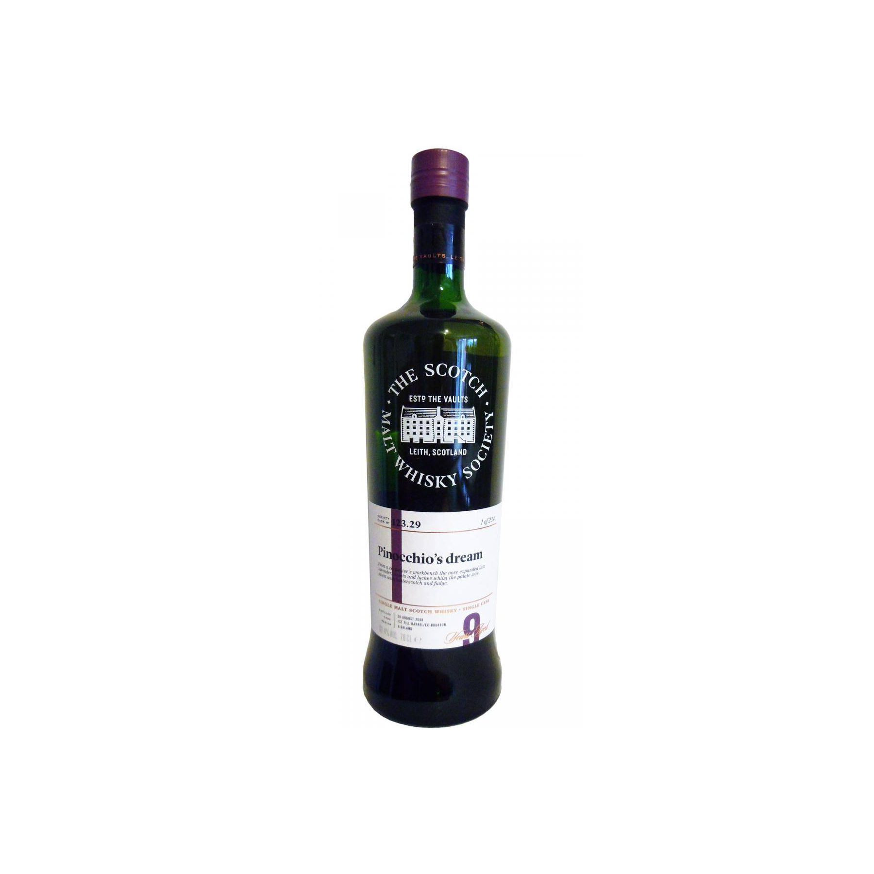 The Scotch Malt Whisky Society 2008 9 Years Single Malt Whisky