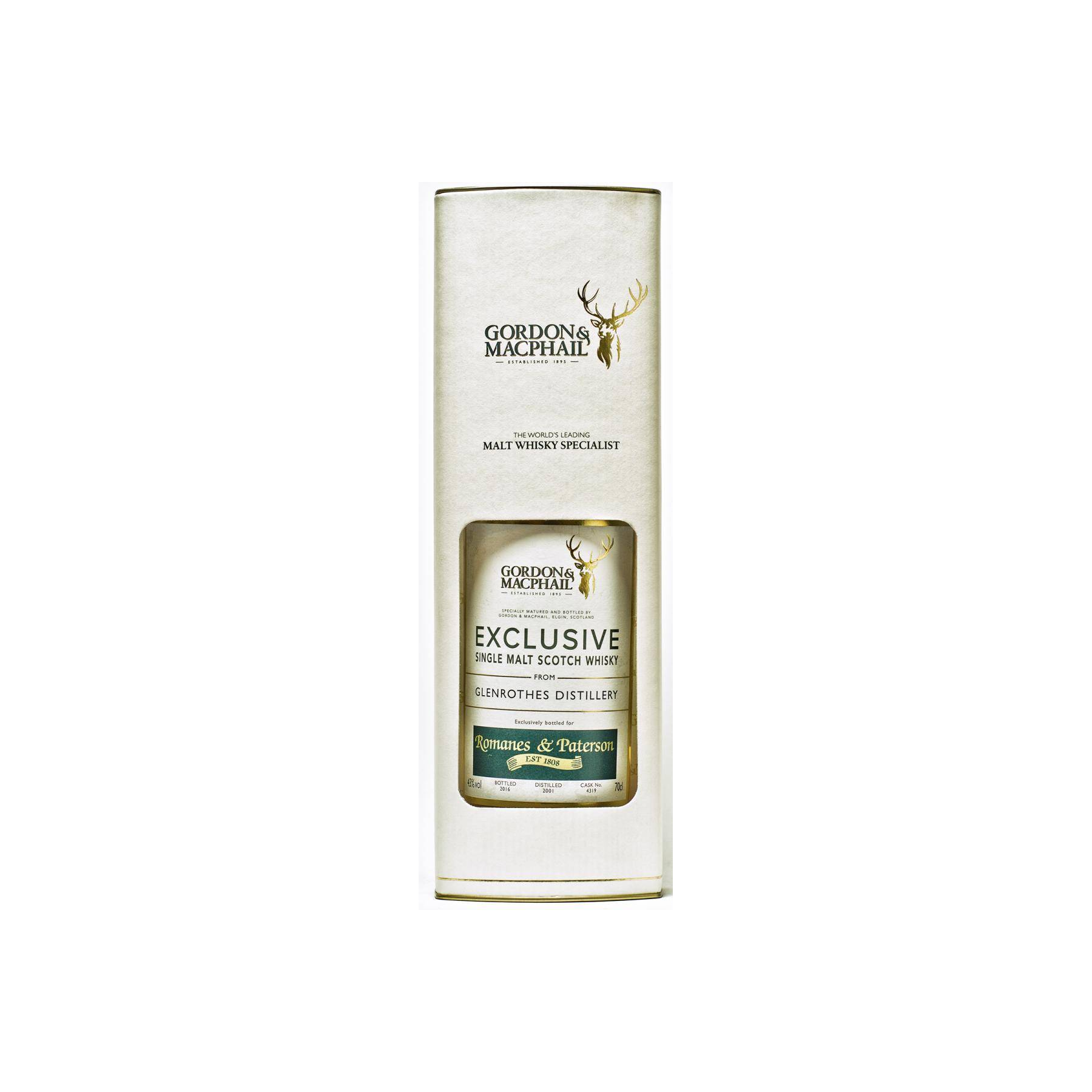 The Glenrothes 2001 15 Years Single Malt Whisky