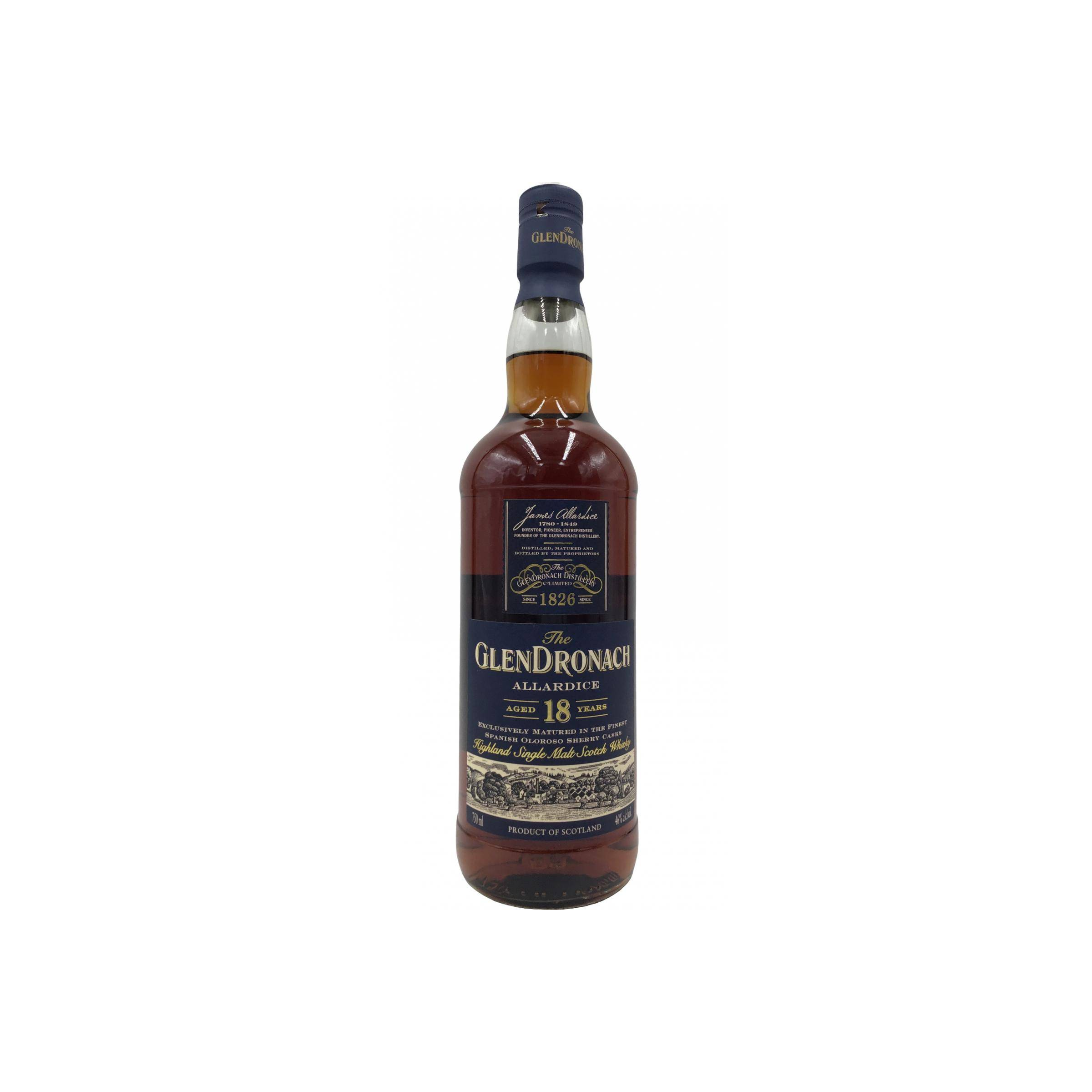 GlenDronach 18 Years Single Malt Whisky