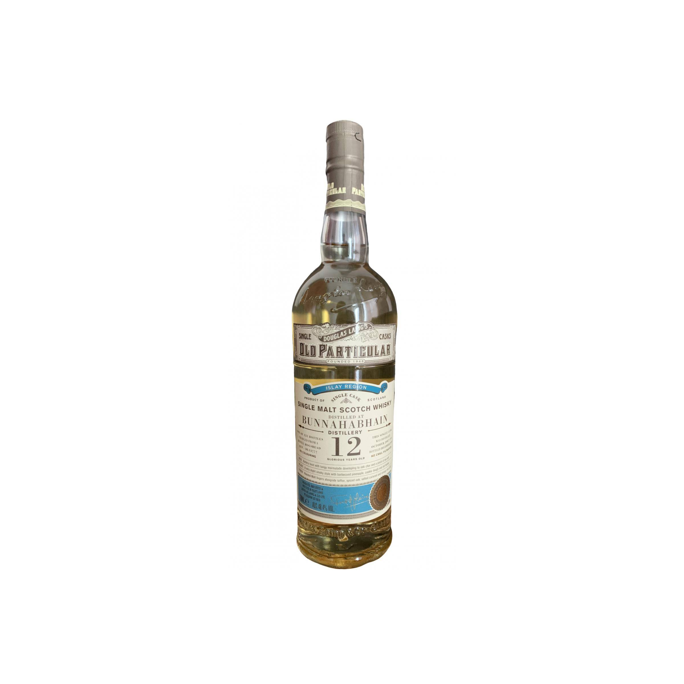 Bunnahabhain Old Particular 2007 12 Years Single Malt Whisky 2