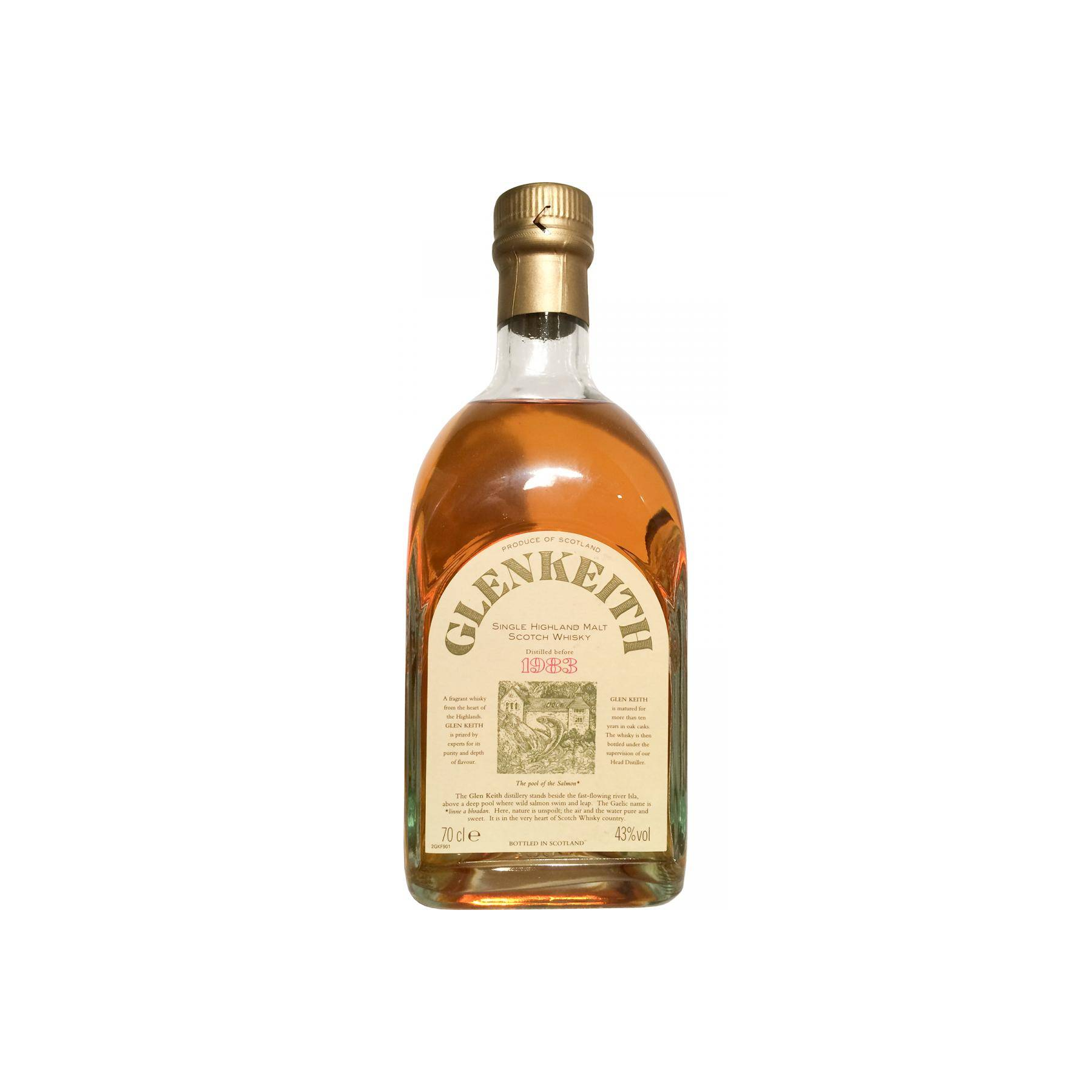 Glen Keith 1983 10 Years Single Malt Whisky