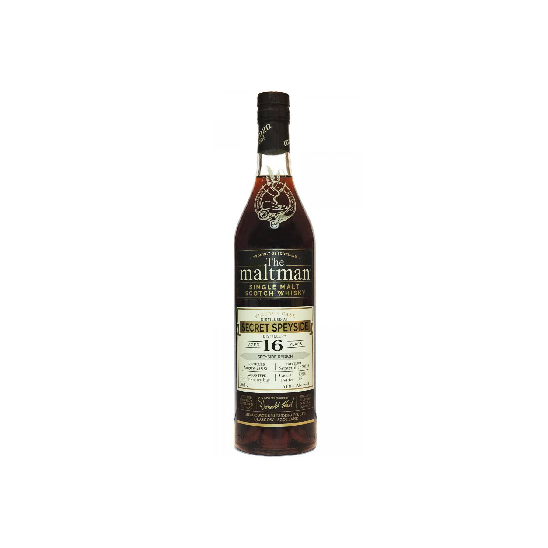 Meadowside Blending 2002 16 Years Single Malt Whisky