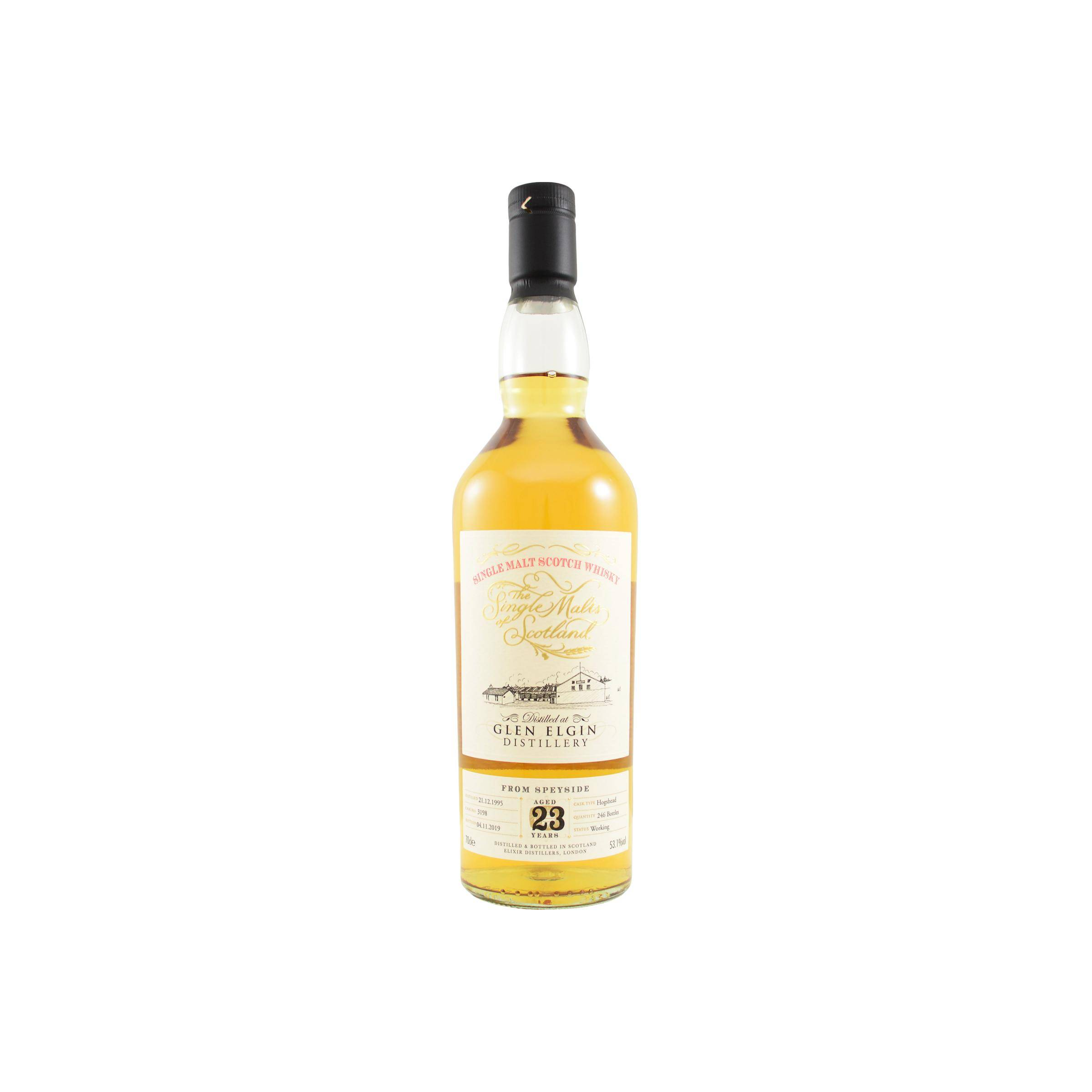 Glen Elgin The Single Malts of Scotland 1995 23 Years Single Malt Whisky
