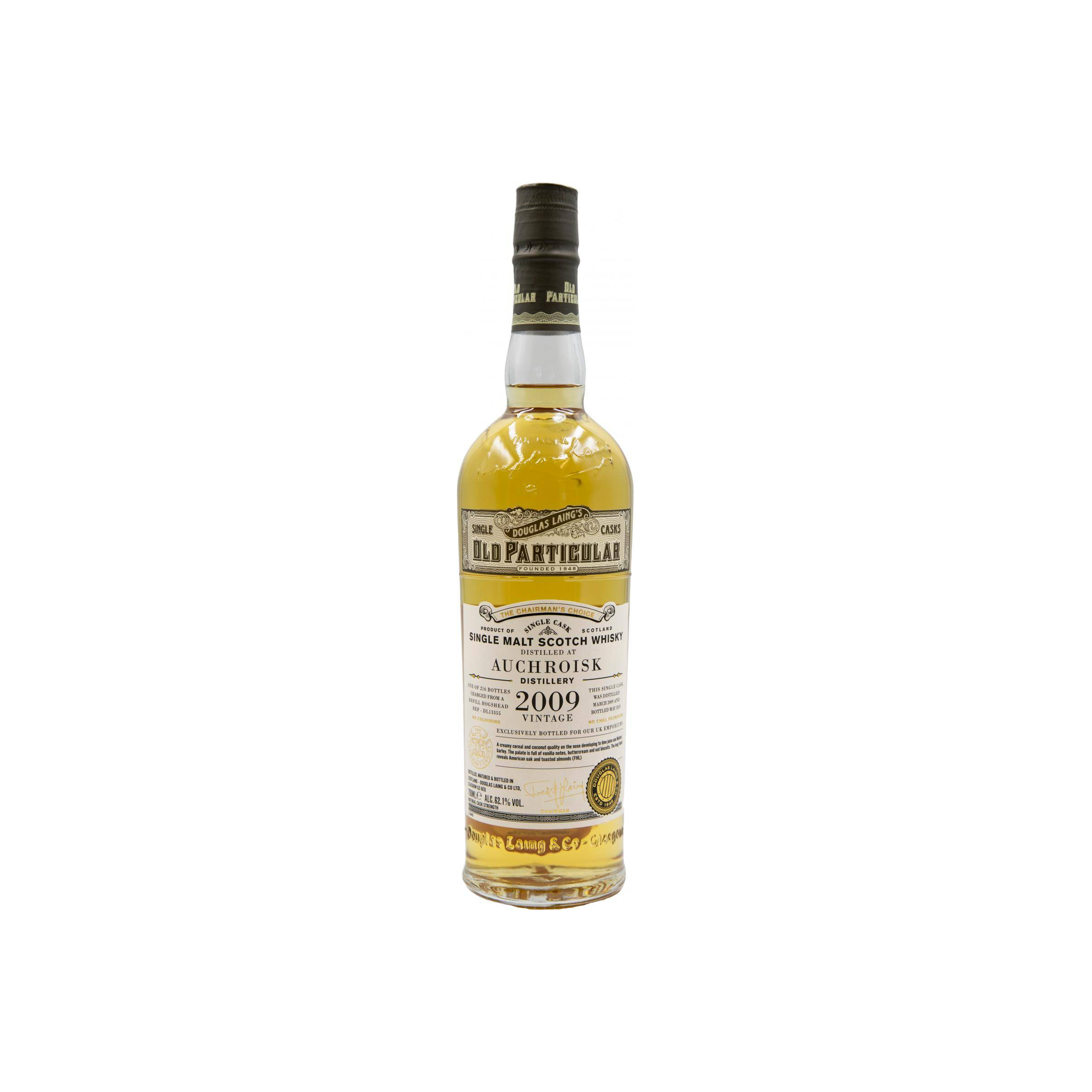 Auchroisk Old Particular 2009 10 Years Single Malt Whisky