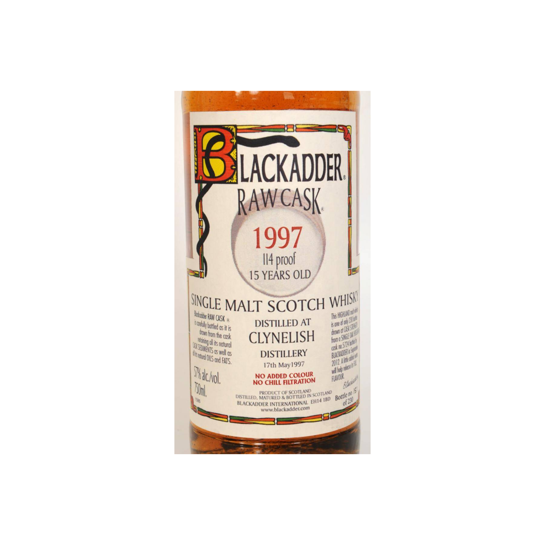 Clynelish Raw Cask 1997 15 Years Single Malt Whisky 2