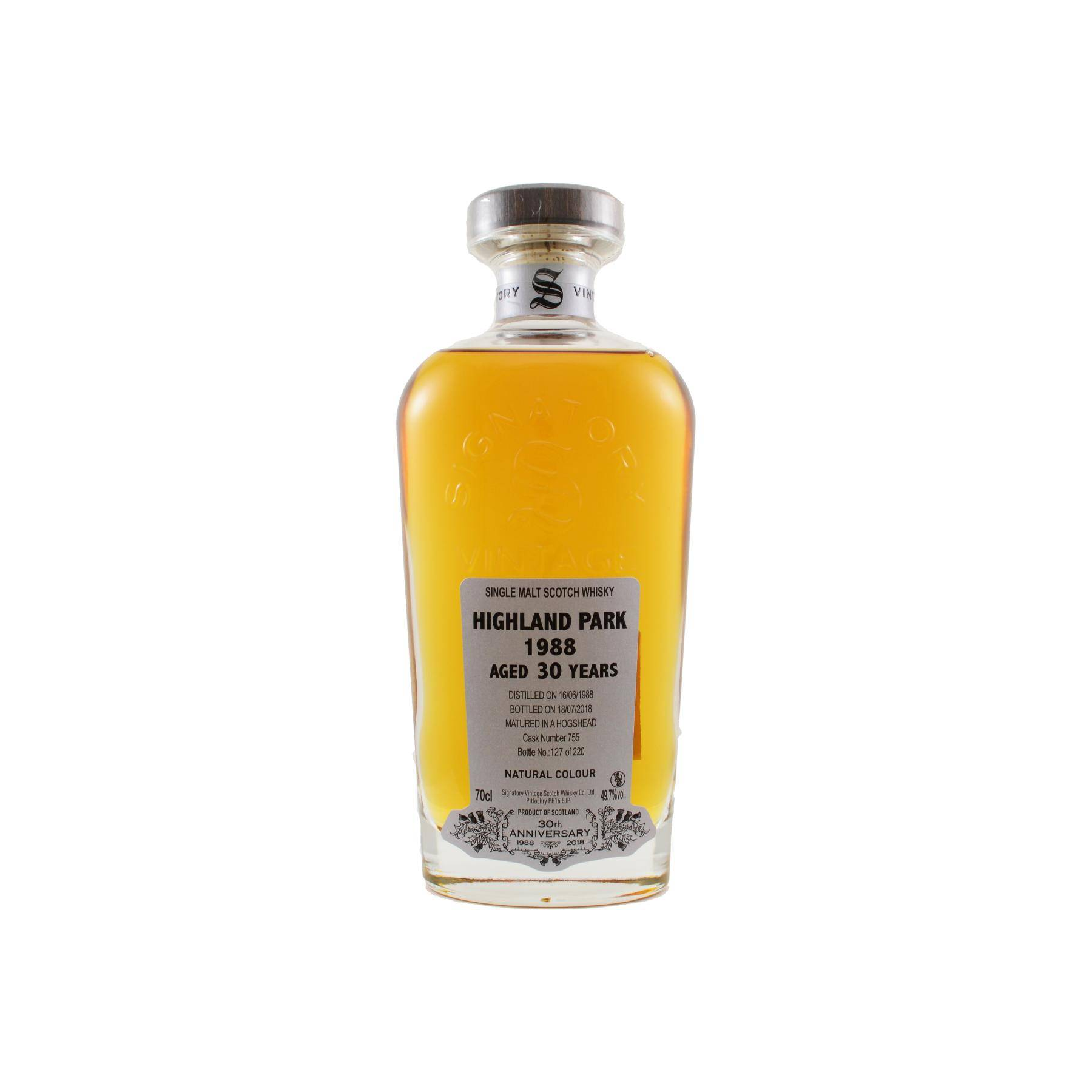 Highland Park 1988 30 Years Single Malt Whisky