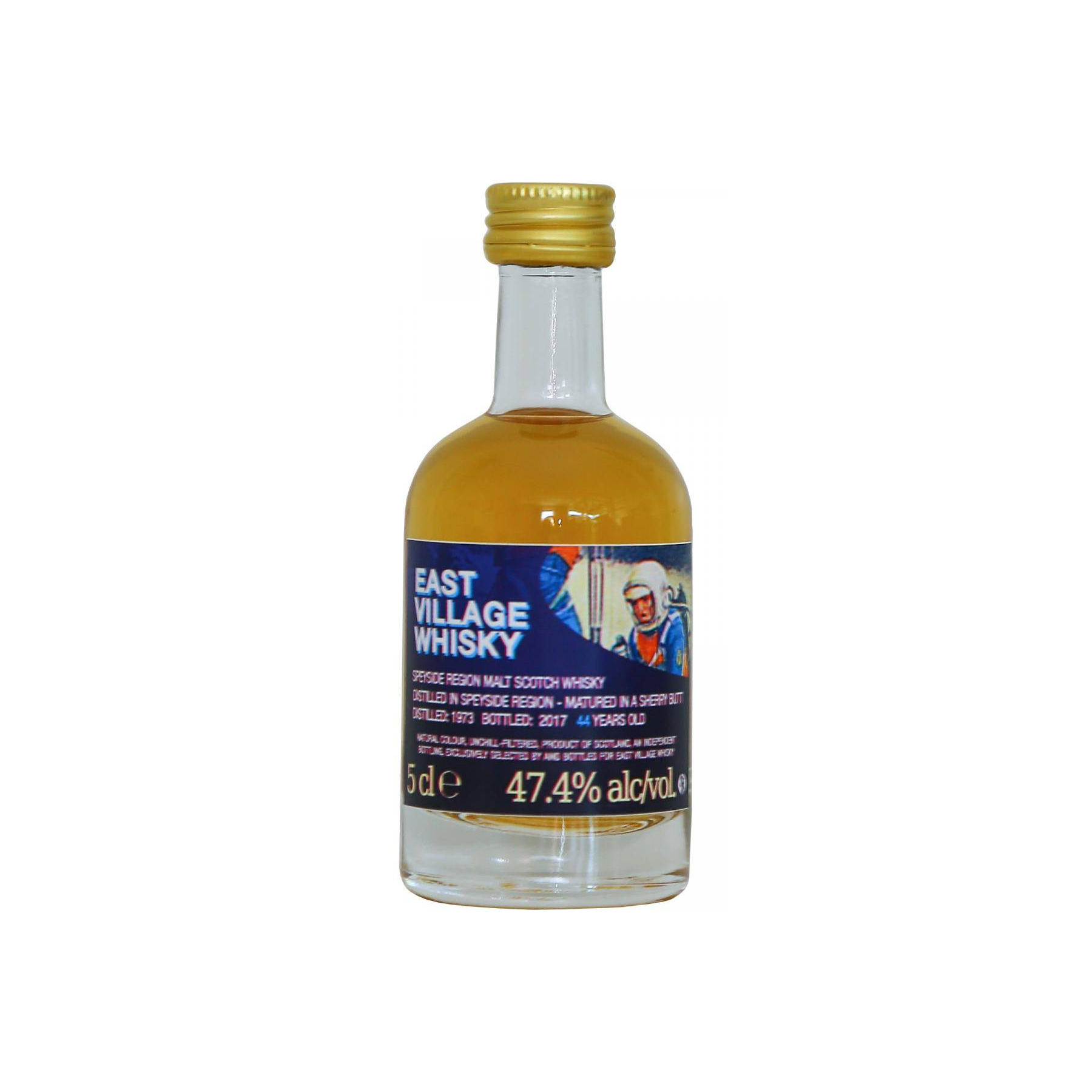 East Village Whisky Company Miniature 1973 44 Years Single Malt Whisky 2