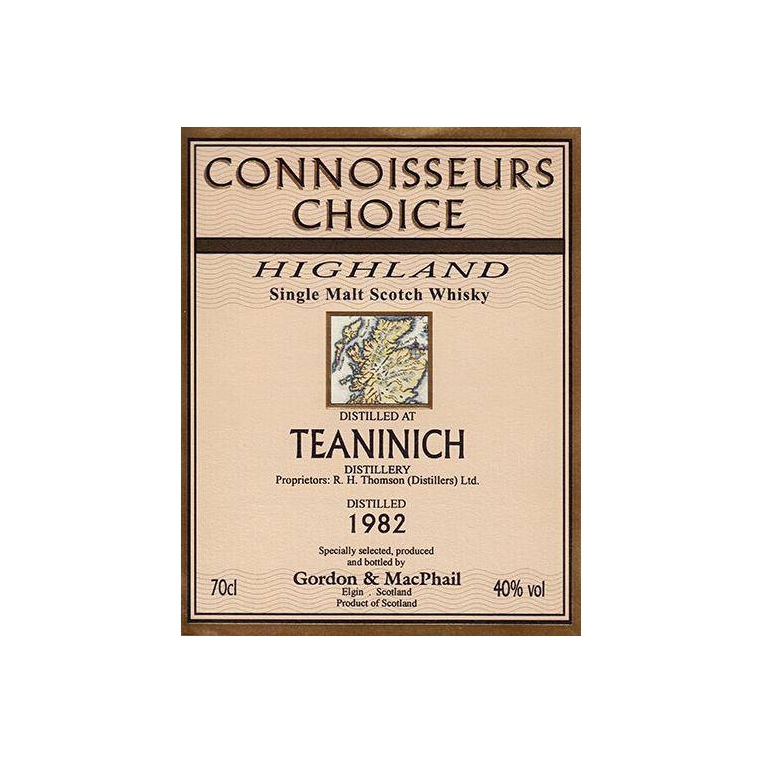 Teaninich Connoisseurs Choice 1982 17 Years Single Malt Whisky 2