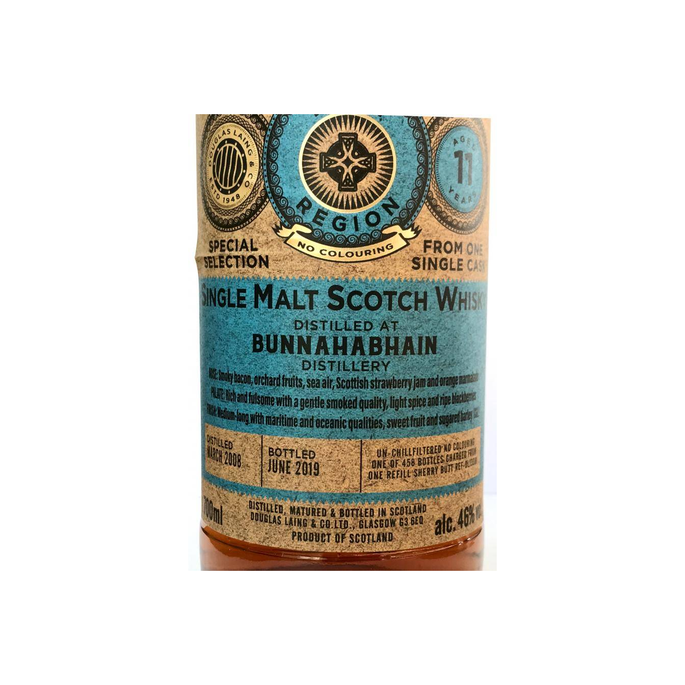 Bunnahabhain 2008 11 Years Single Malt Whisky 2