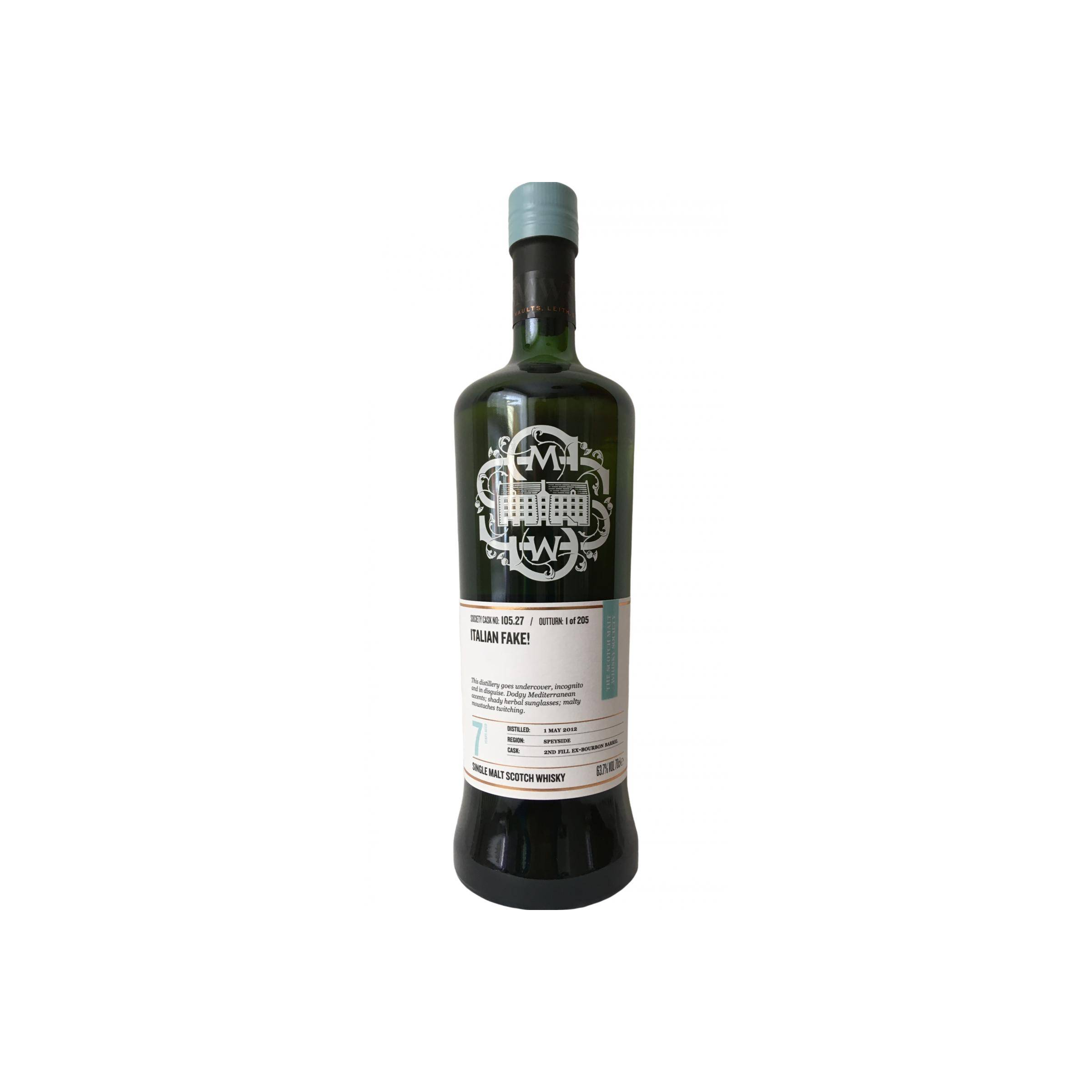 The Scotch Malt Whisky Society 2012 7 Years Single Malt Whisky