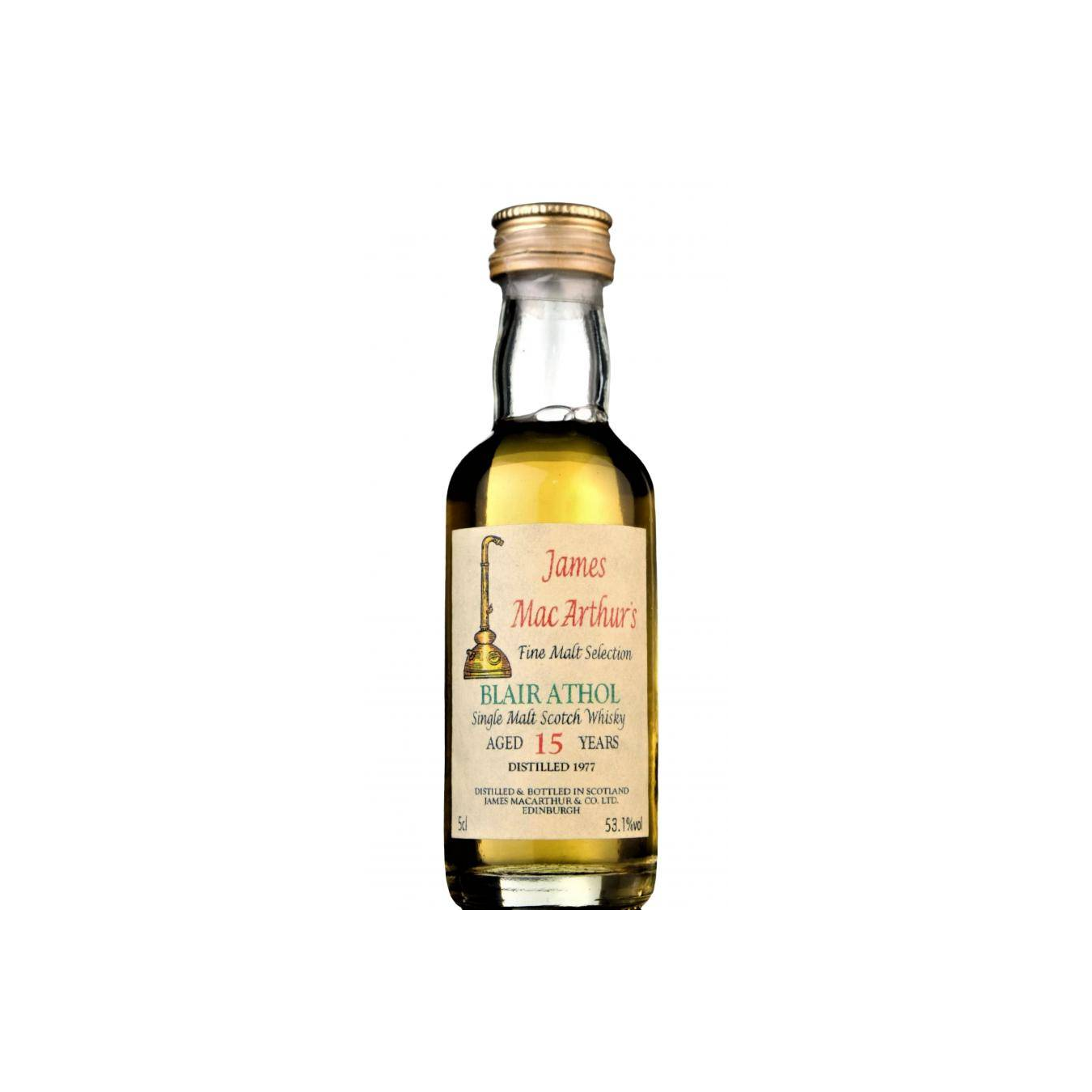 Blair Athol 1977 15 Years Single Malt Whisky 2