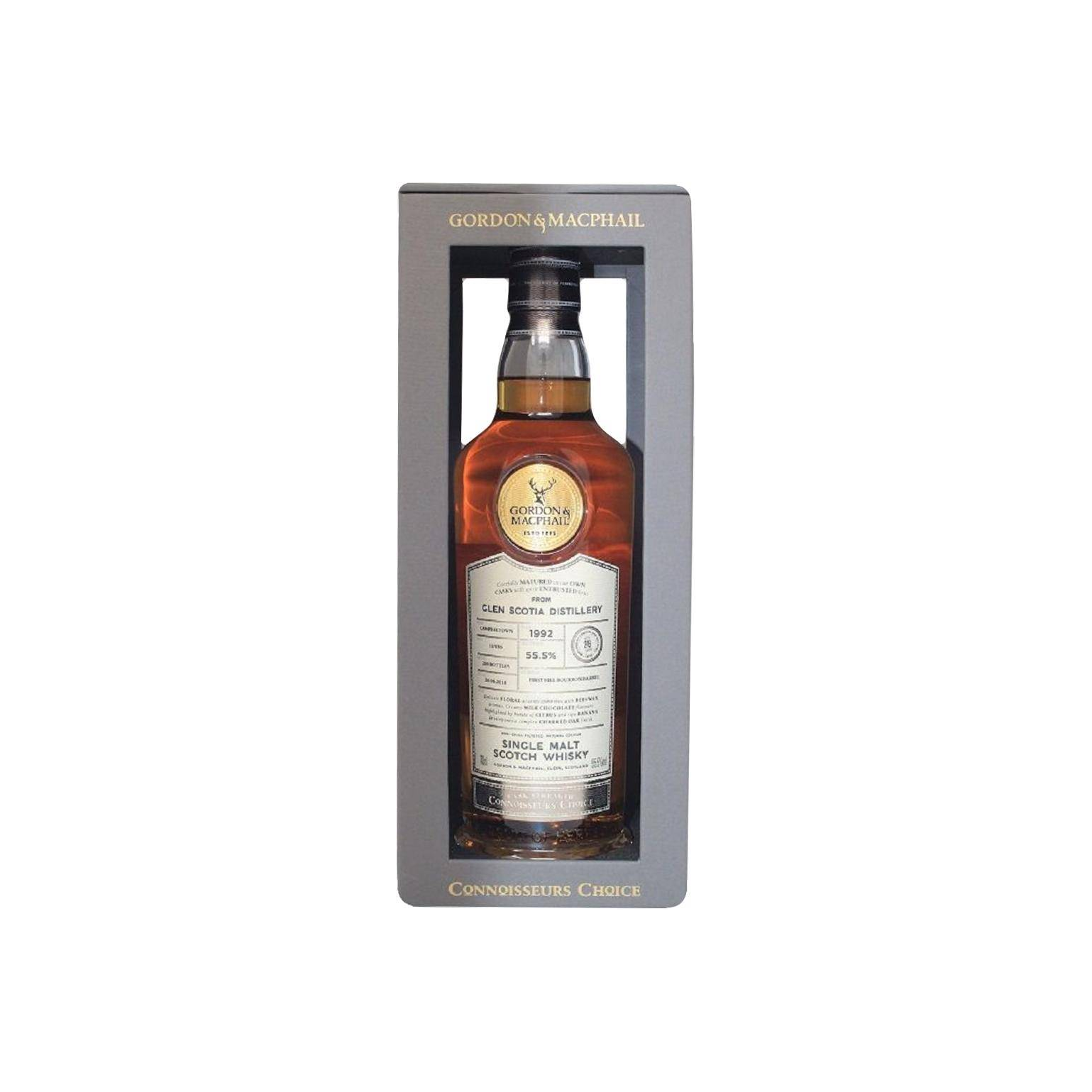 Glen Scotia Connoisseurs Choice - Cask Strength 1992 26 Years Single Malt Whisky 2